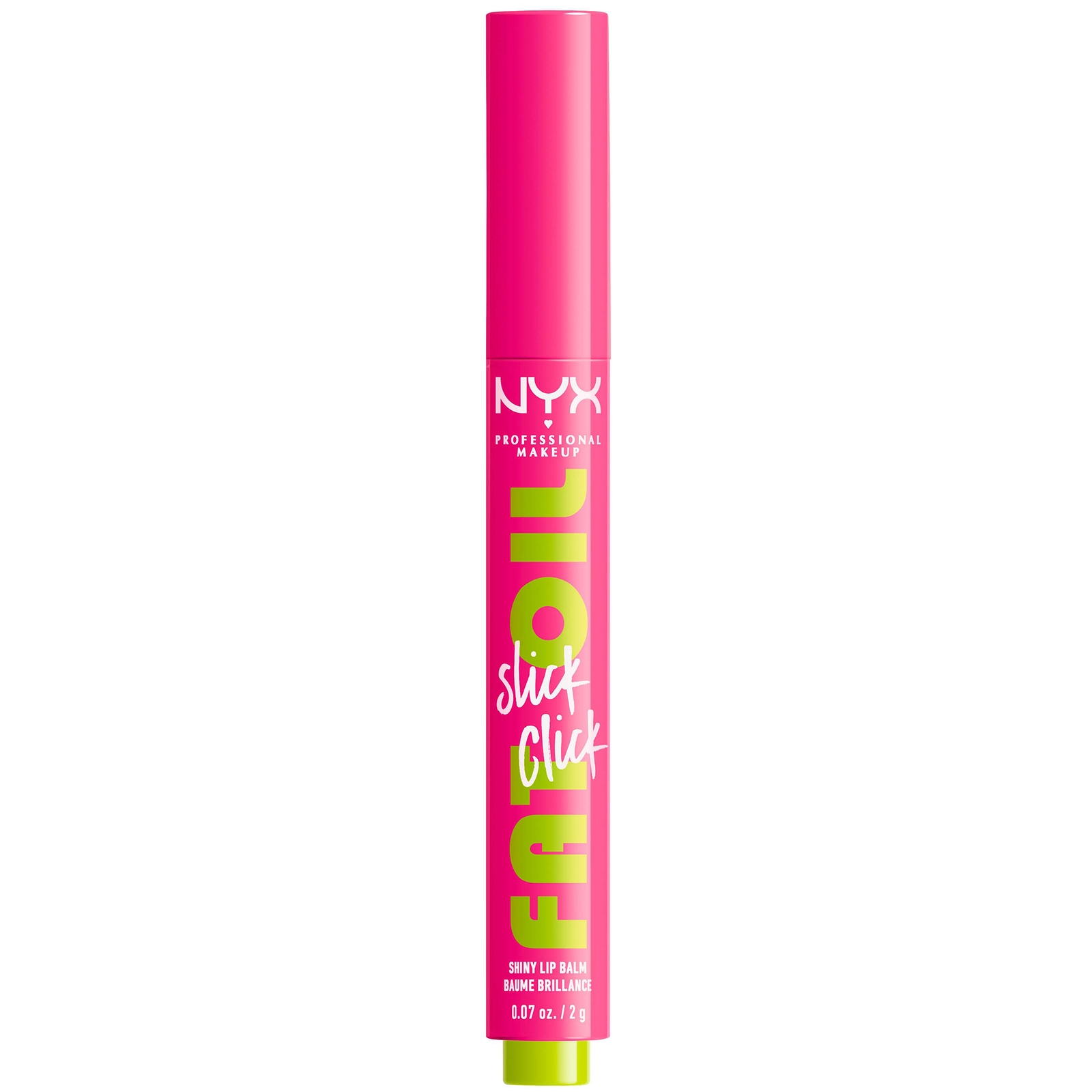 Nyx Professional Makeup Fat Oil Slick Click Lip Balm 2ml (various Shades) - #thriving In White