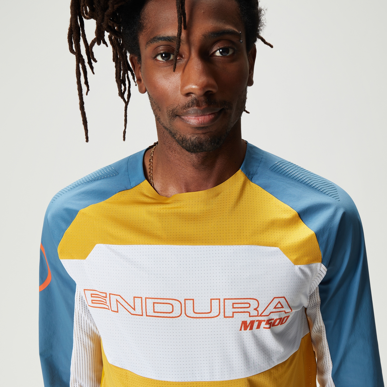 Endura Men's MT500 Burner Lite L/S - Yellow Mustard | Extra 10% off first order.