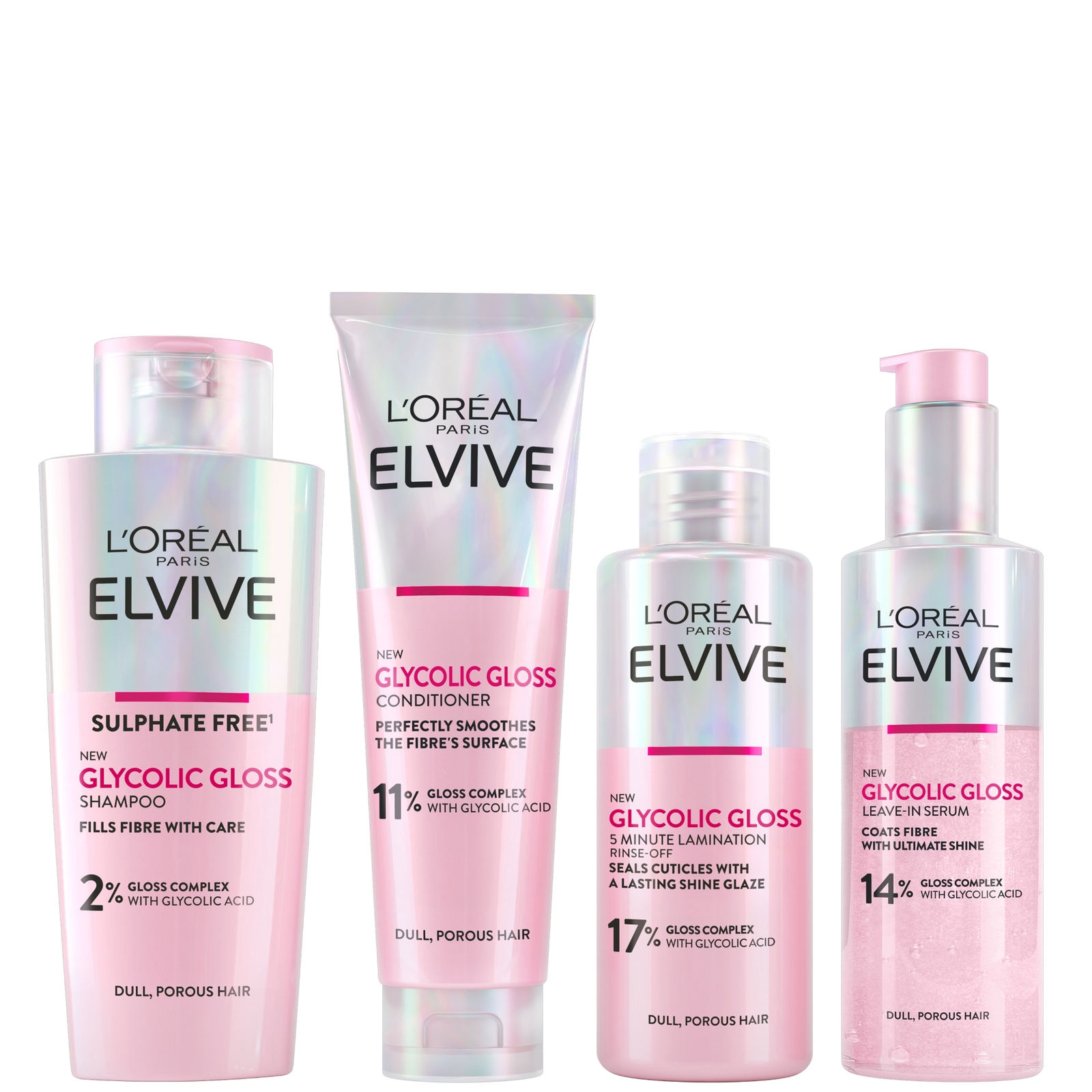L'Oreal Paris Elvive Glycolic Gloss Glossing Routine for Dull Hair