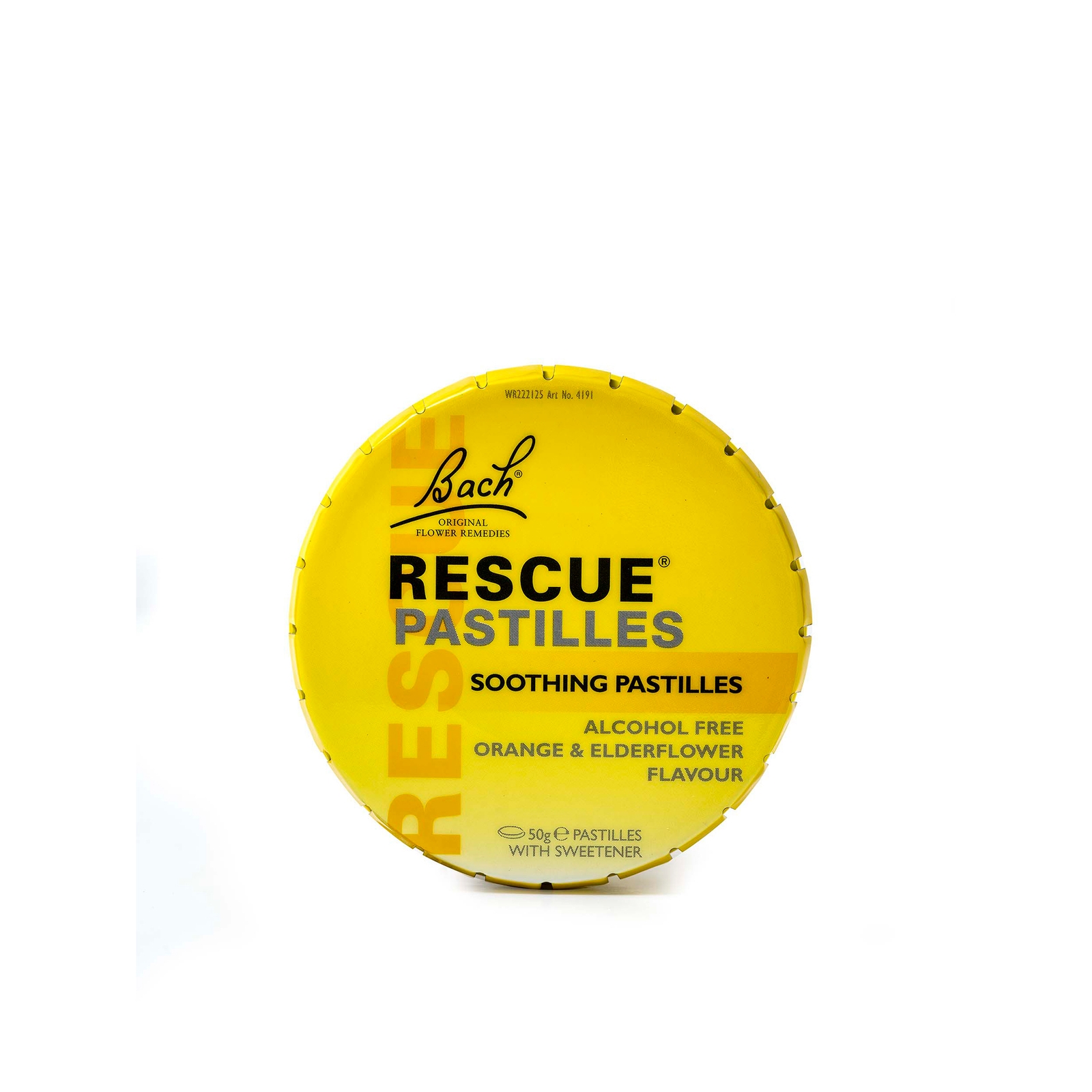 Rescue Pastilles Orange and Elderflower 50g
