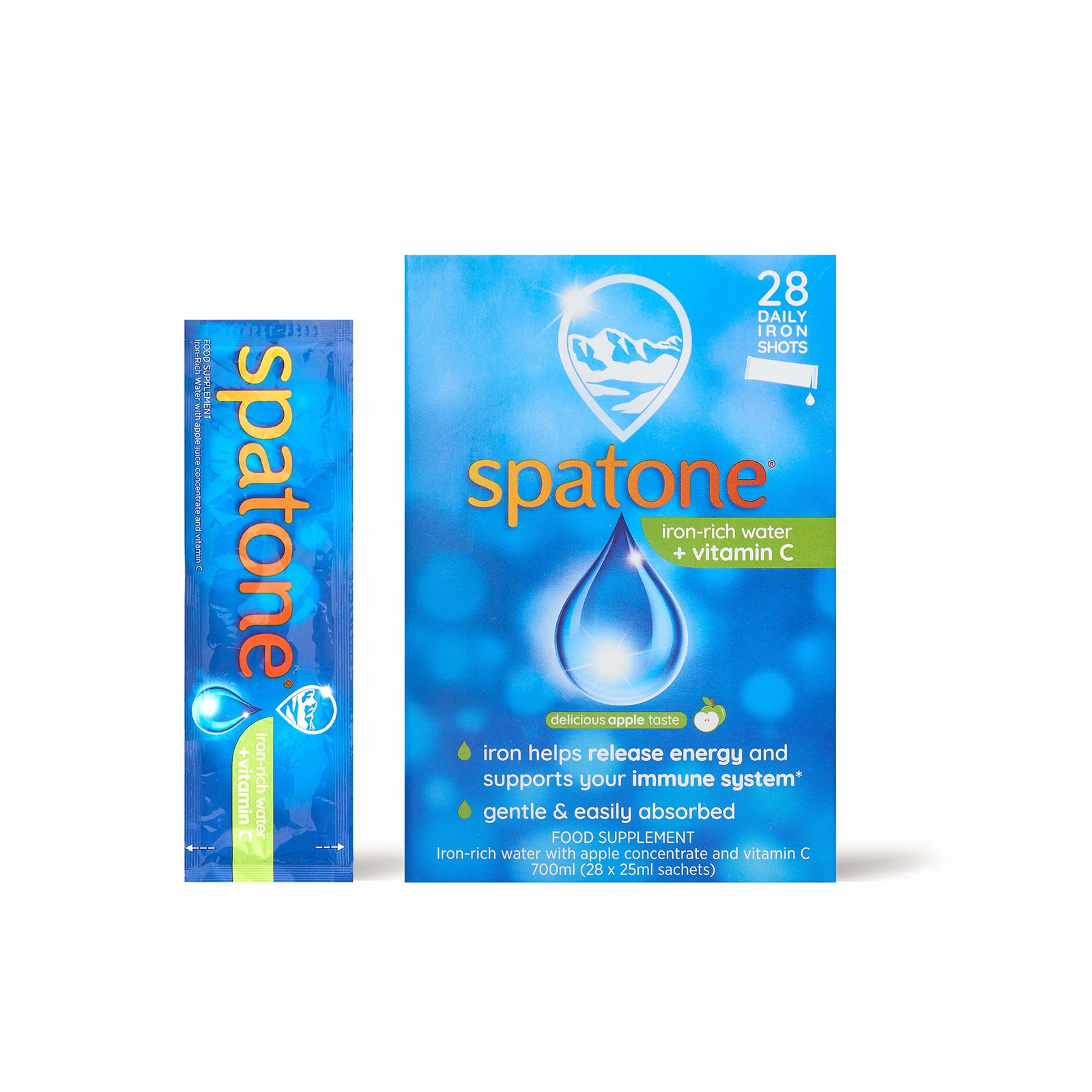 Spatone® Iron Supplement, Apple, 28 Day Pack