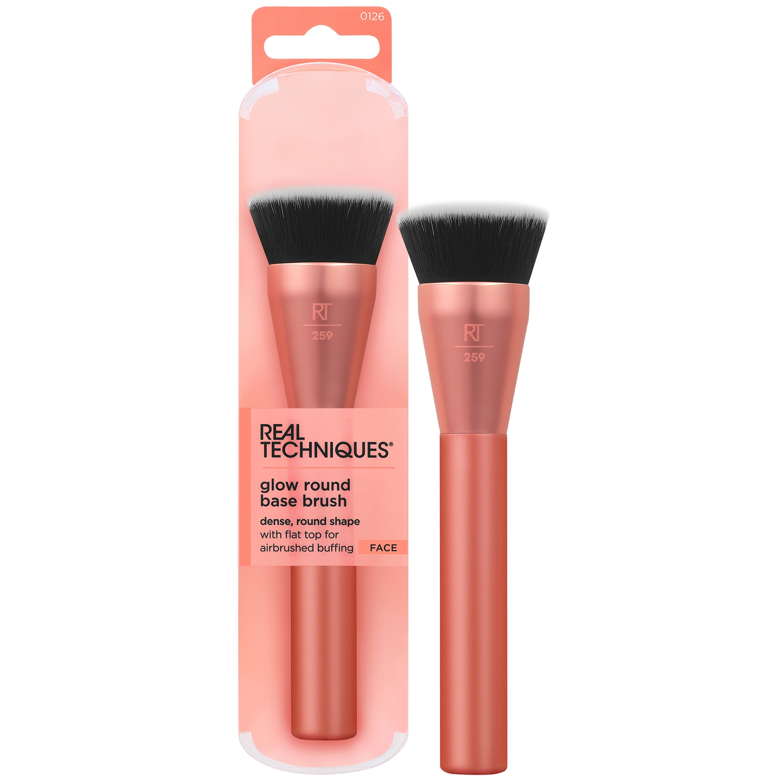 Thumbnail - Real Techniques Glow Round Base Makeup Brush