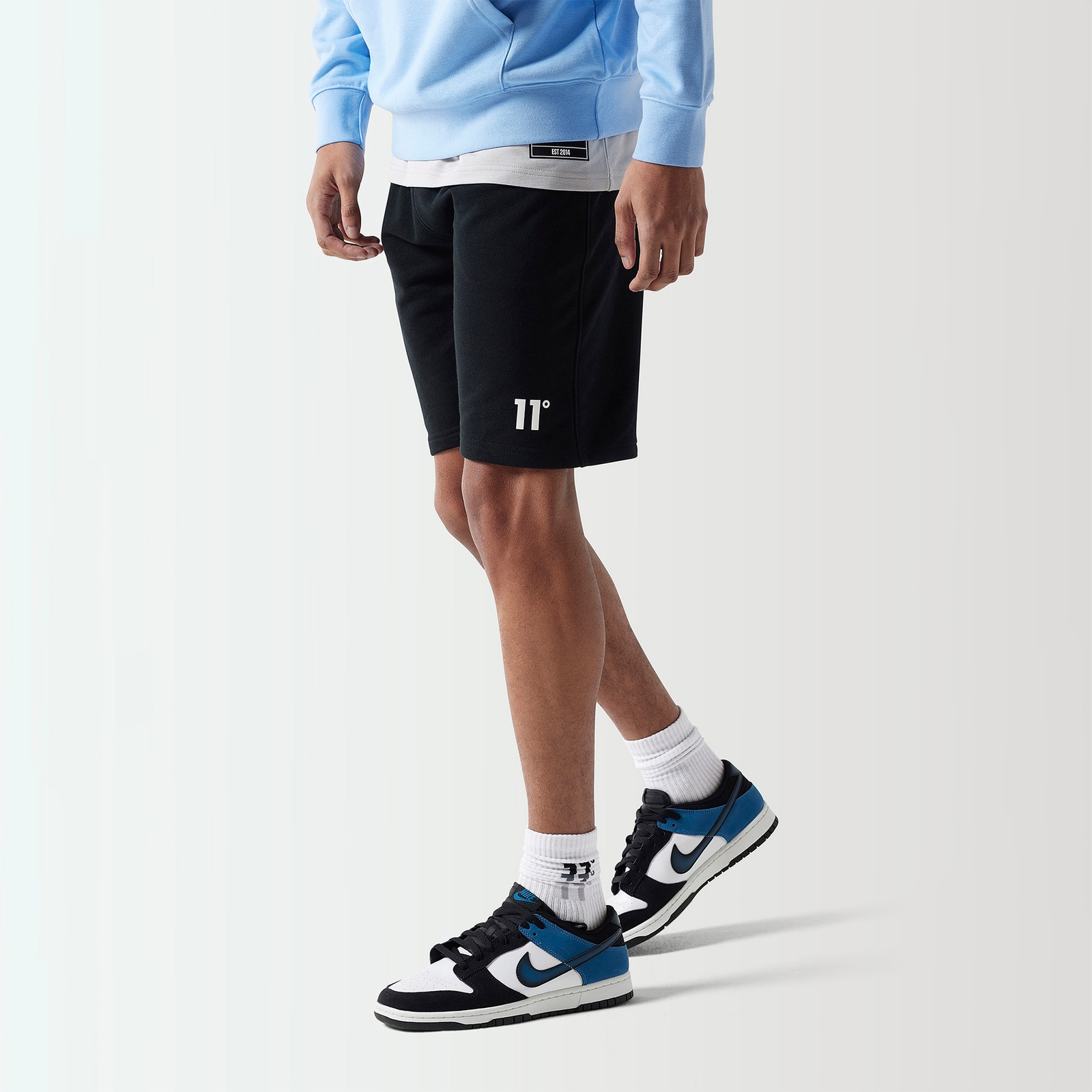 Core Sweat Shorts Skinny Fit at 11 Degrees