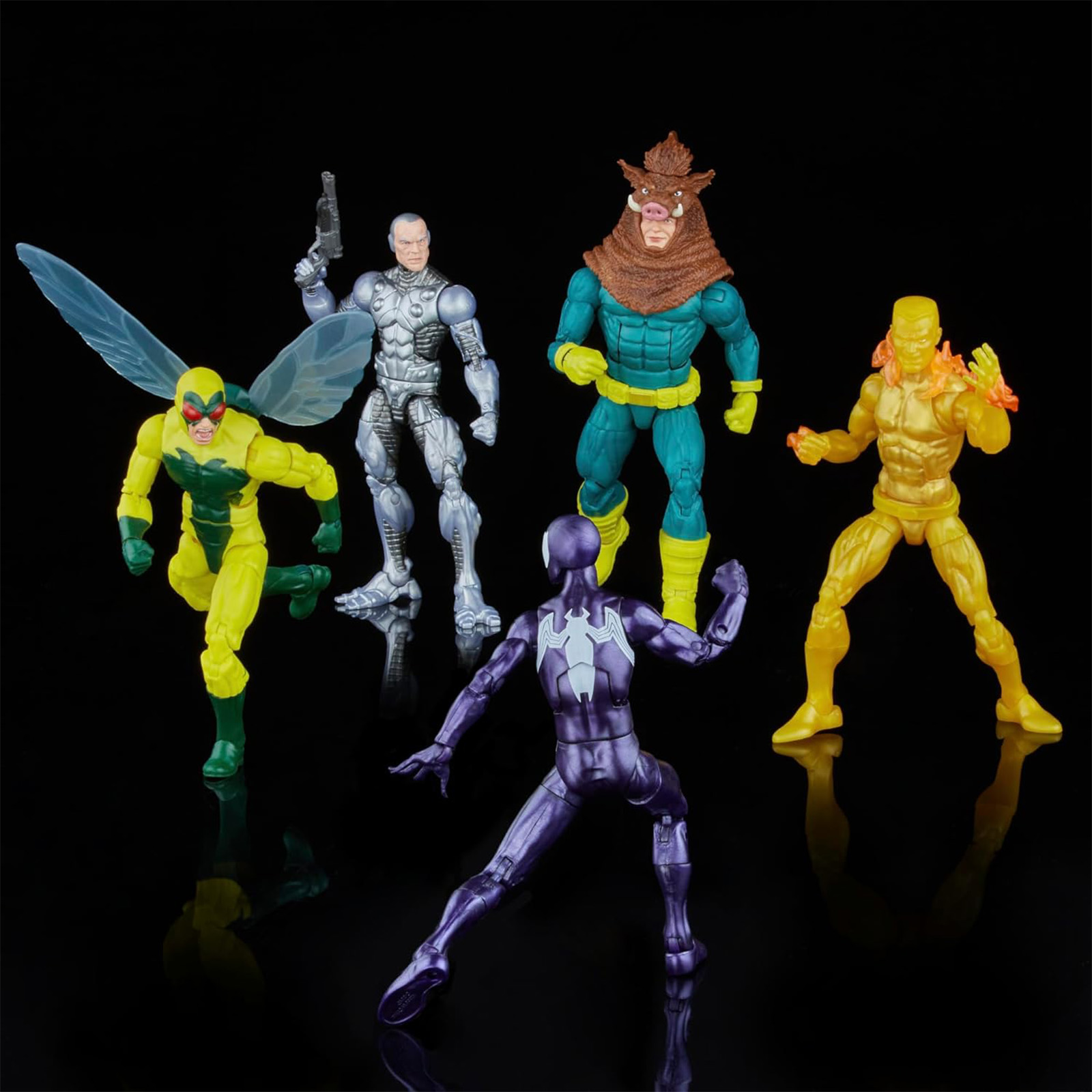 Photos - Action Figures / Transformers Hasbro Marvel Legends Series Spider-Man 5-Pack Collectible Action Figures 