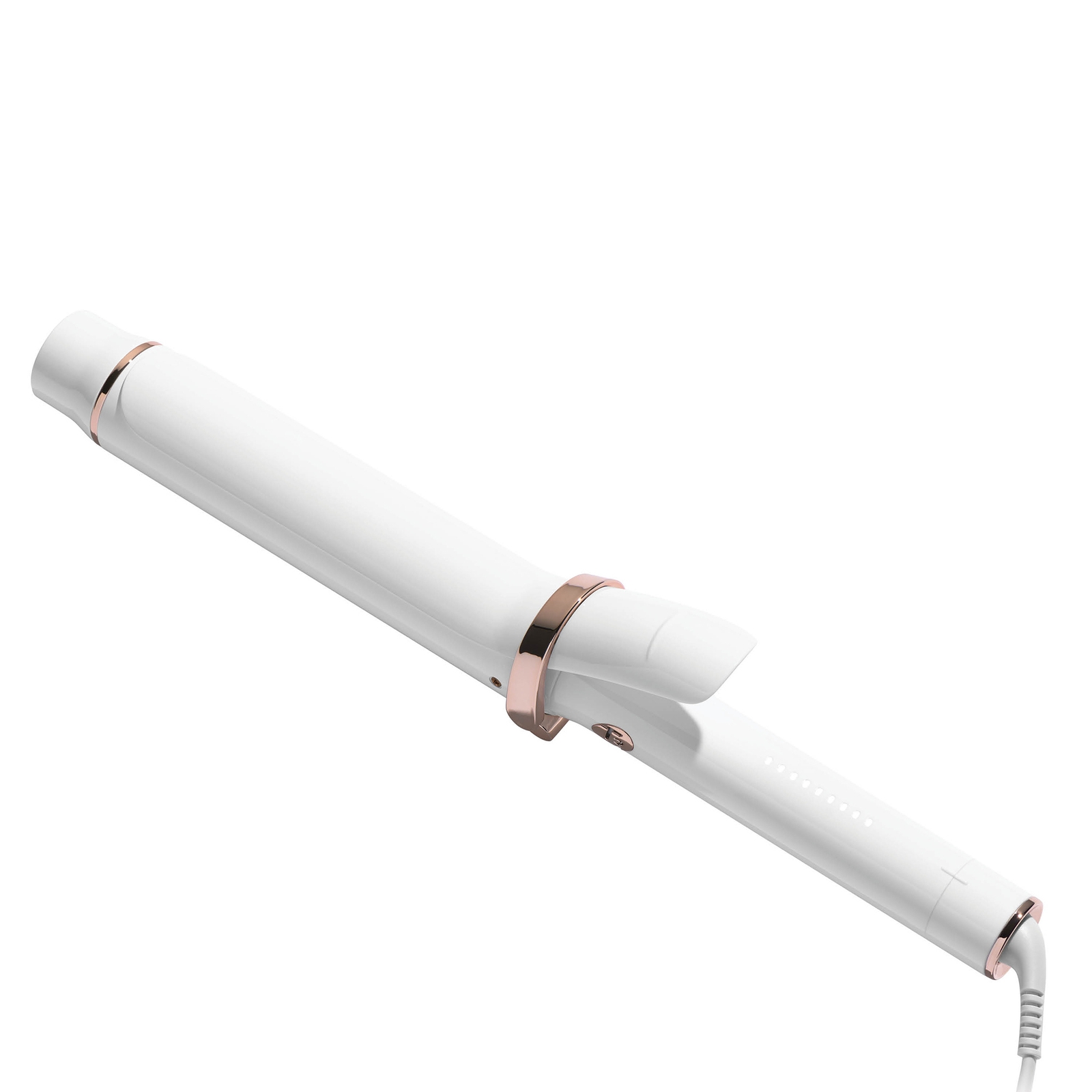 T3 Singlepass Curl X Extra-long 1.5 Inch Barrel Ceramic Curling Iron In White