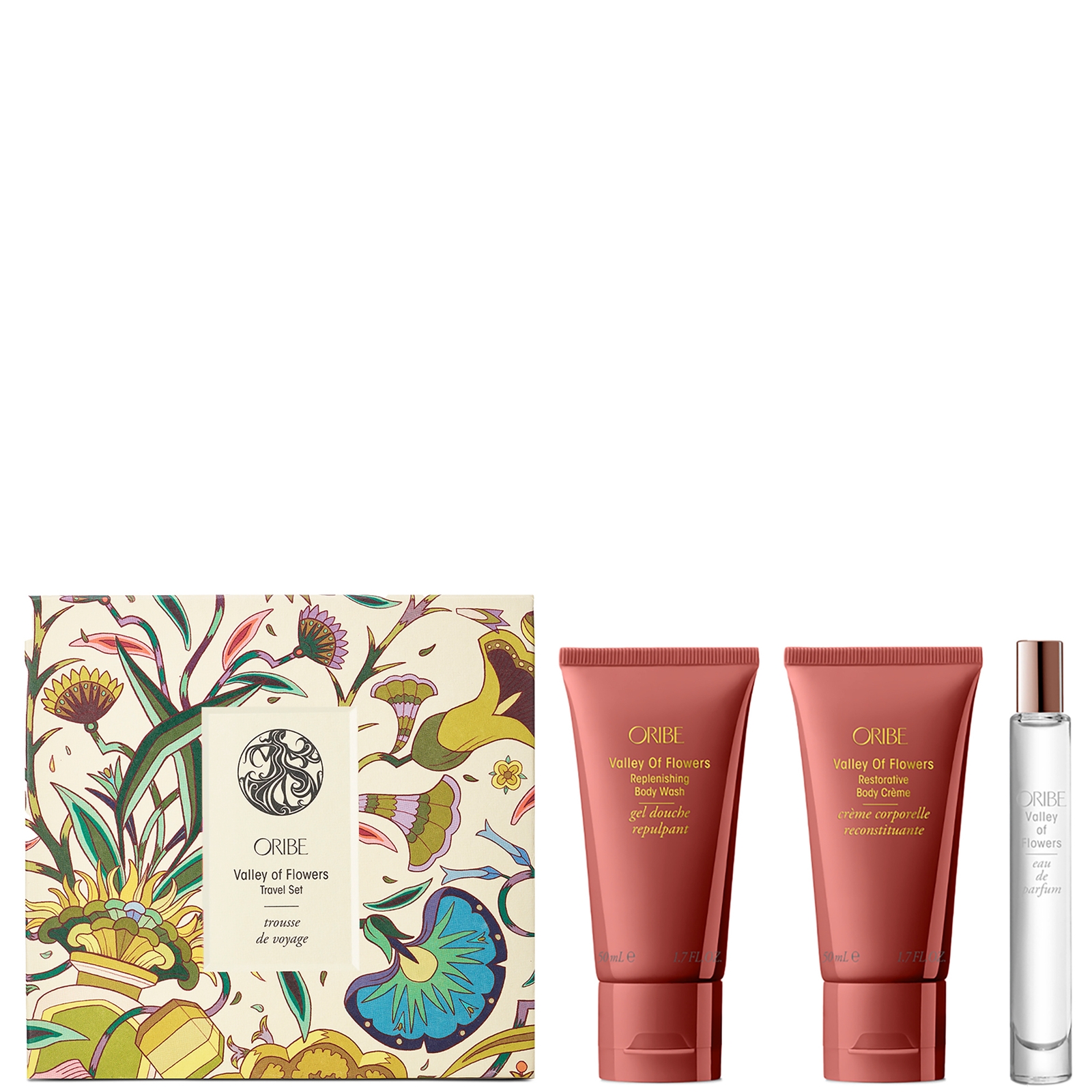 Shop Oribe Valley Of Flowers Travel Set (worth $69)