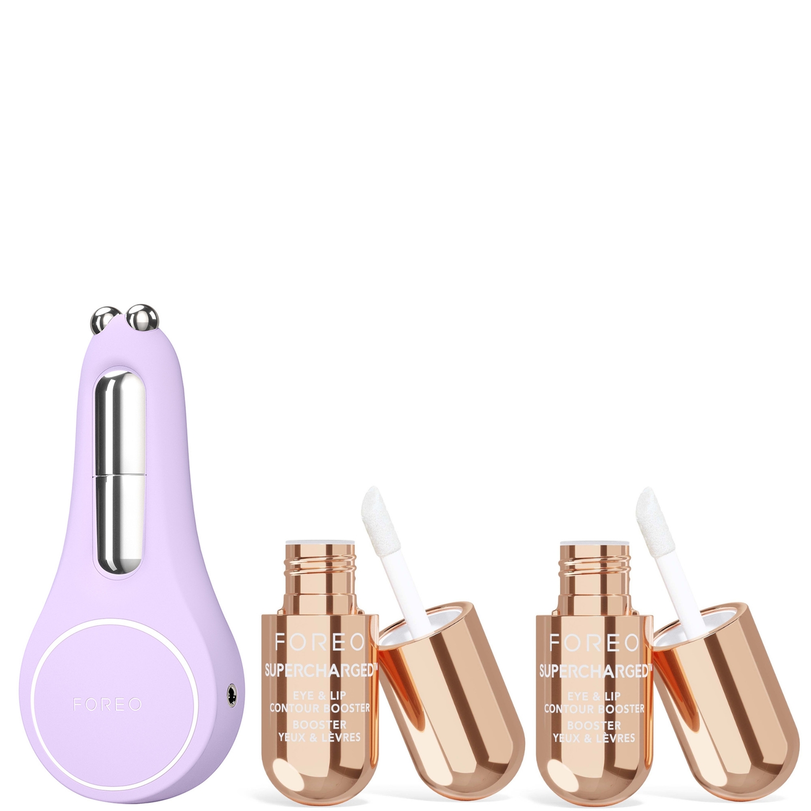 Shop Foreo Bear 2 Eyes And Lips Supercharged Set - Lavender