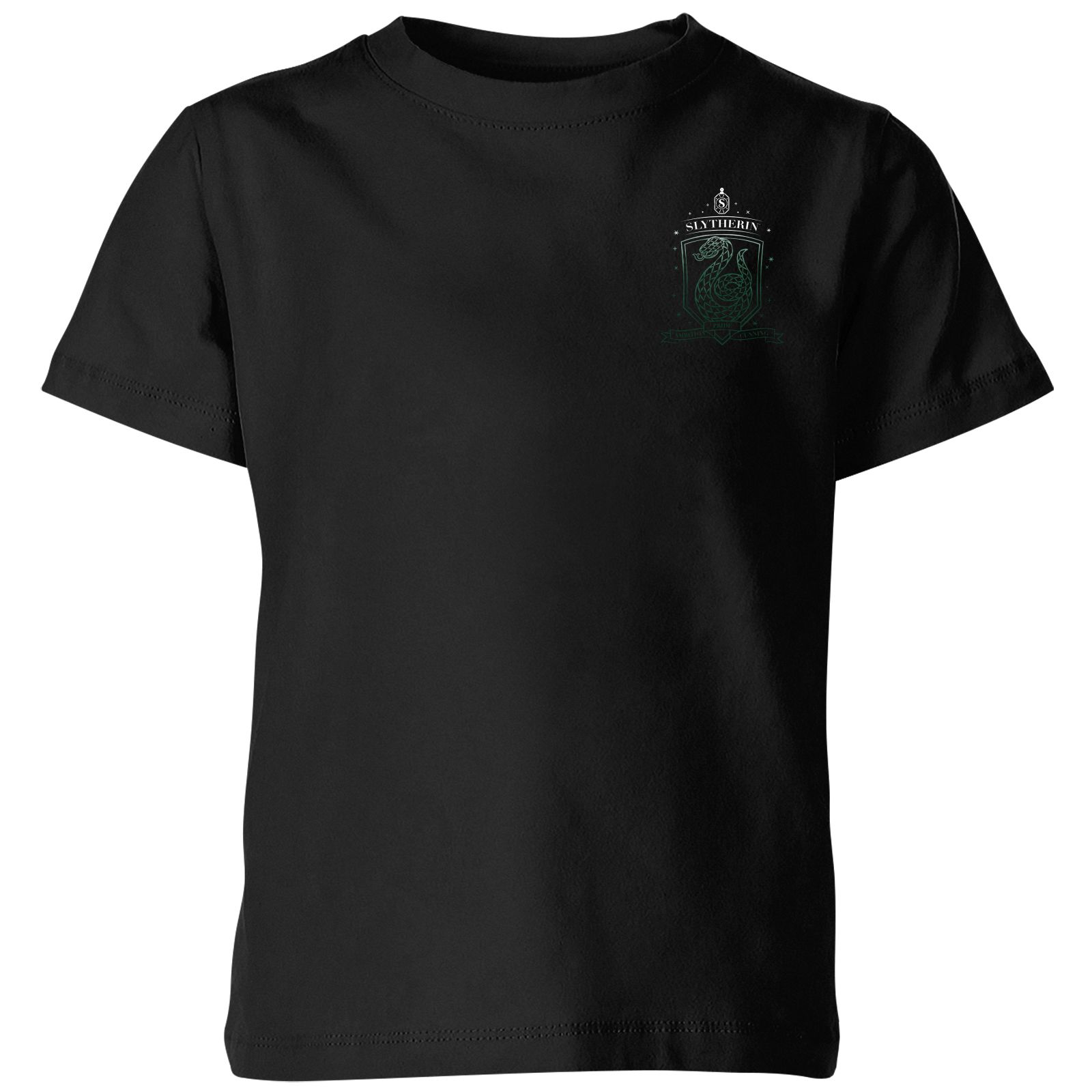 Harry Potter Ombré Slytherin Sigil Kids' T-Shirt - Black - 5-6 Years - Black