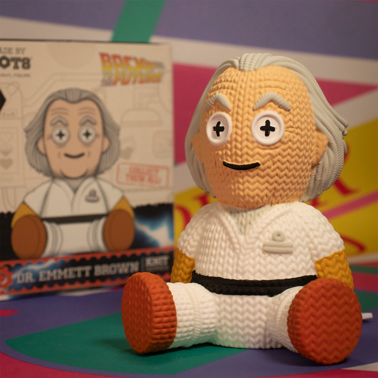 Click to view product details and reviews for Handmade By Robots Doc Brown Vinyl Figure.