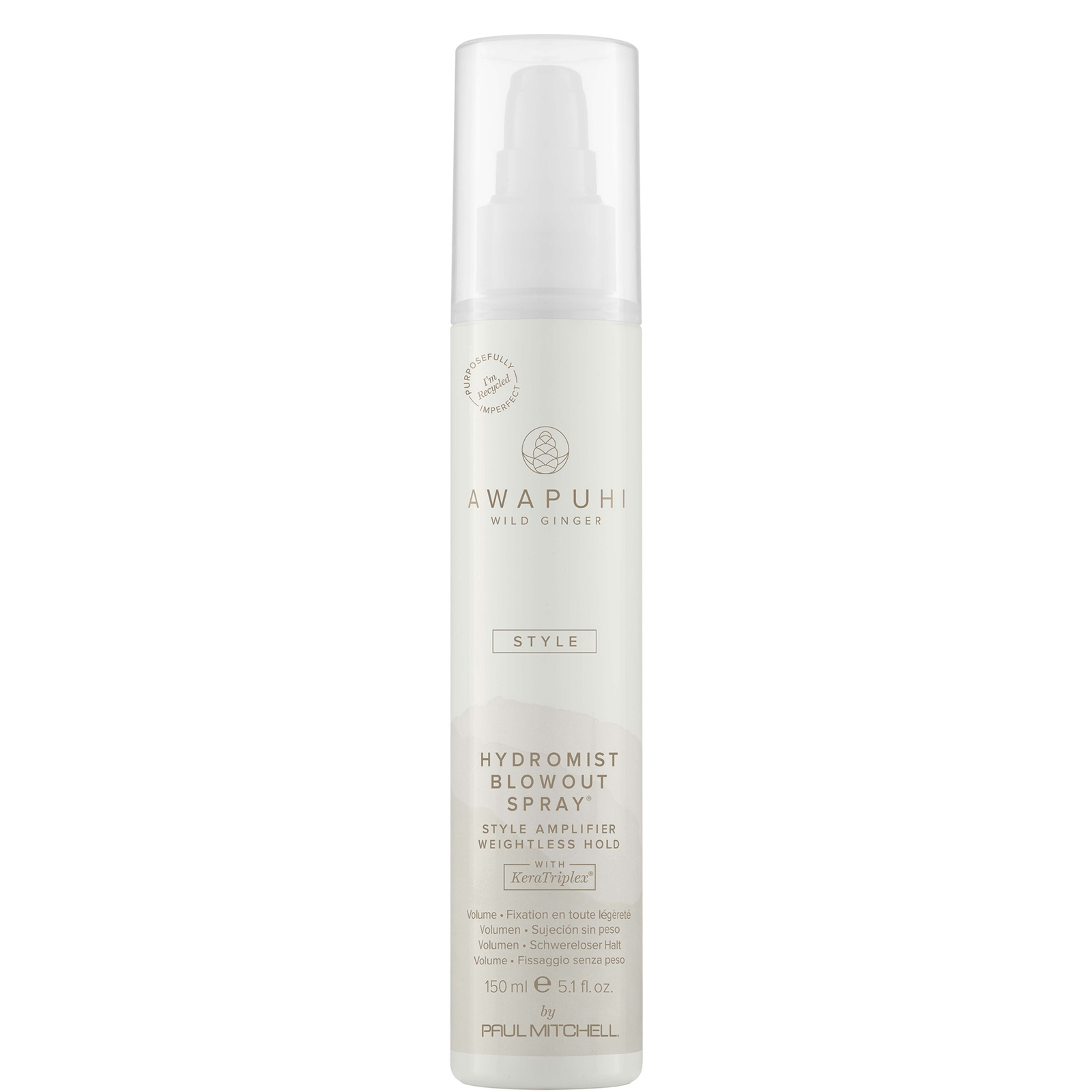 PAUL MITCHELL AWAPUHI WILD GINGER HYDROMIST BLOW OUT SPRAY 150ML