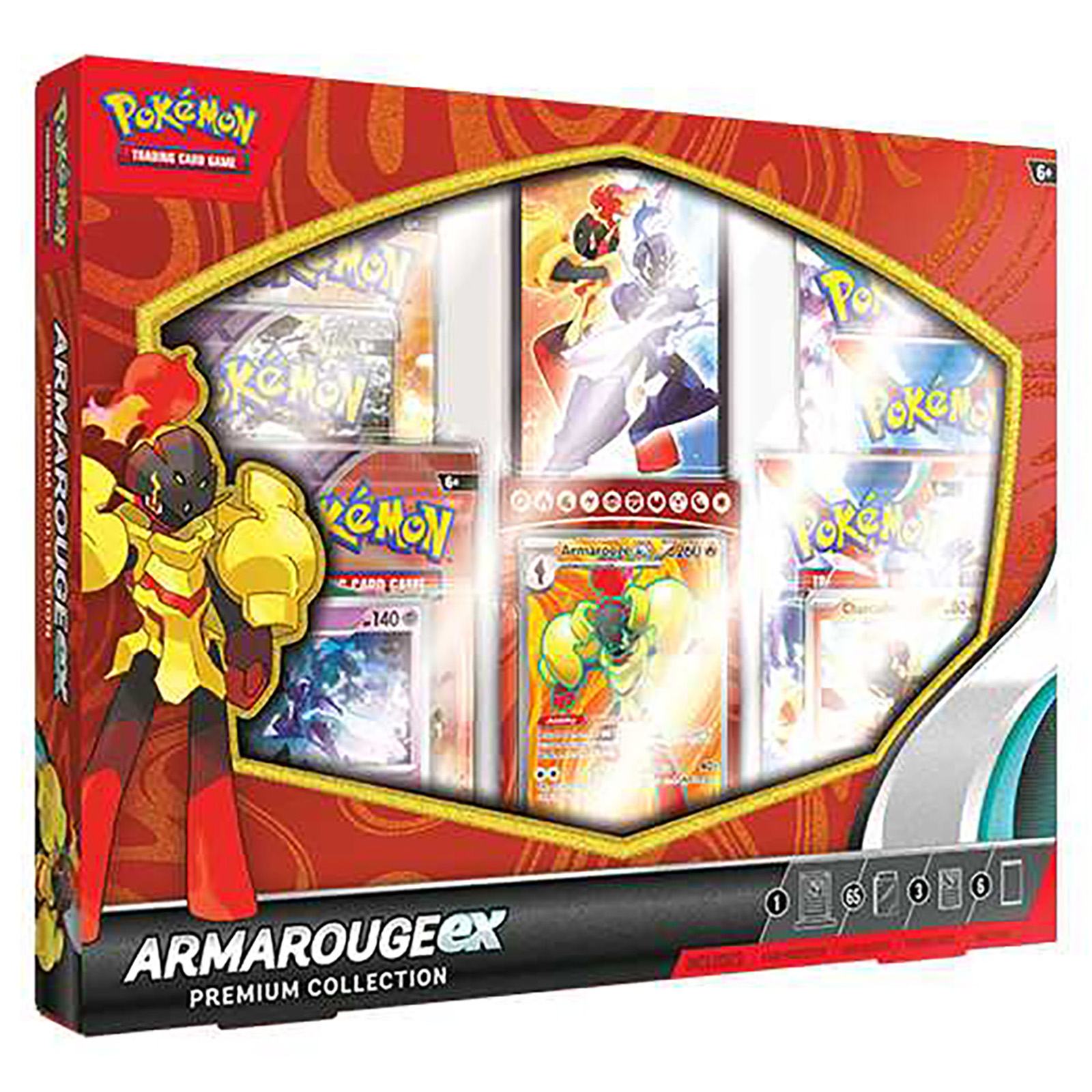 Photos - Board Game Asmodee Pokémon TCG: Armarouge ex Premium Collection POK85752 