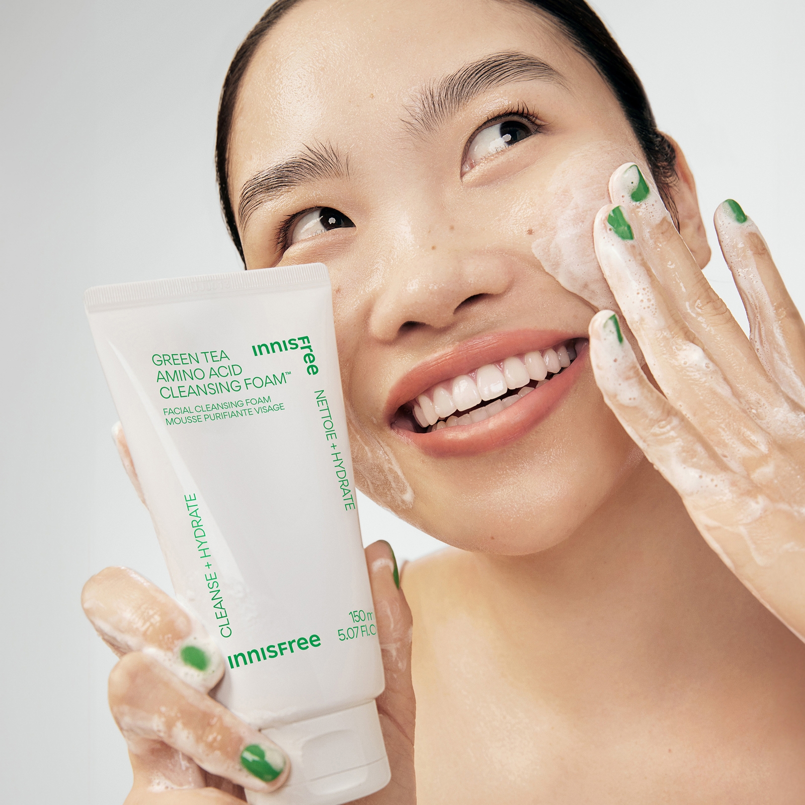 Thumbnail - INNISFREE Green Tea Amino Acid Cleansing Foam 150g