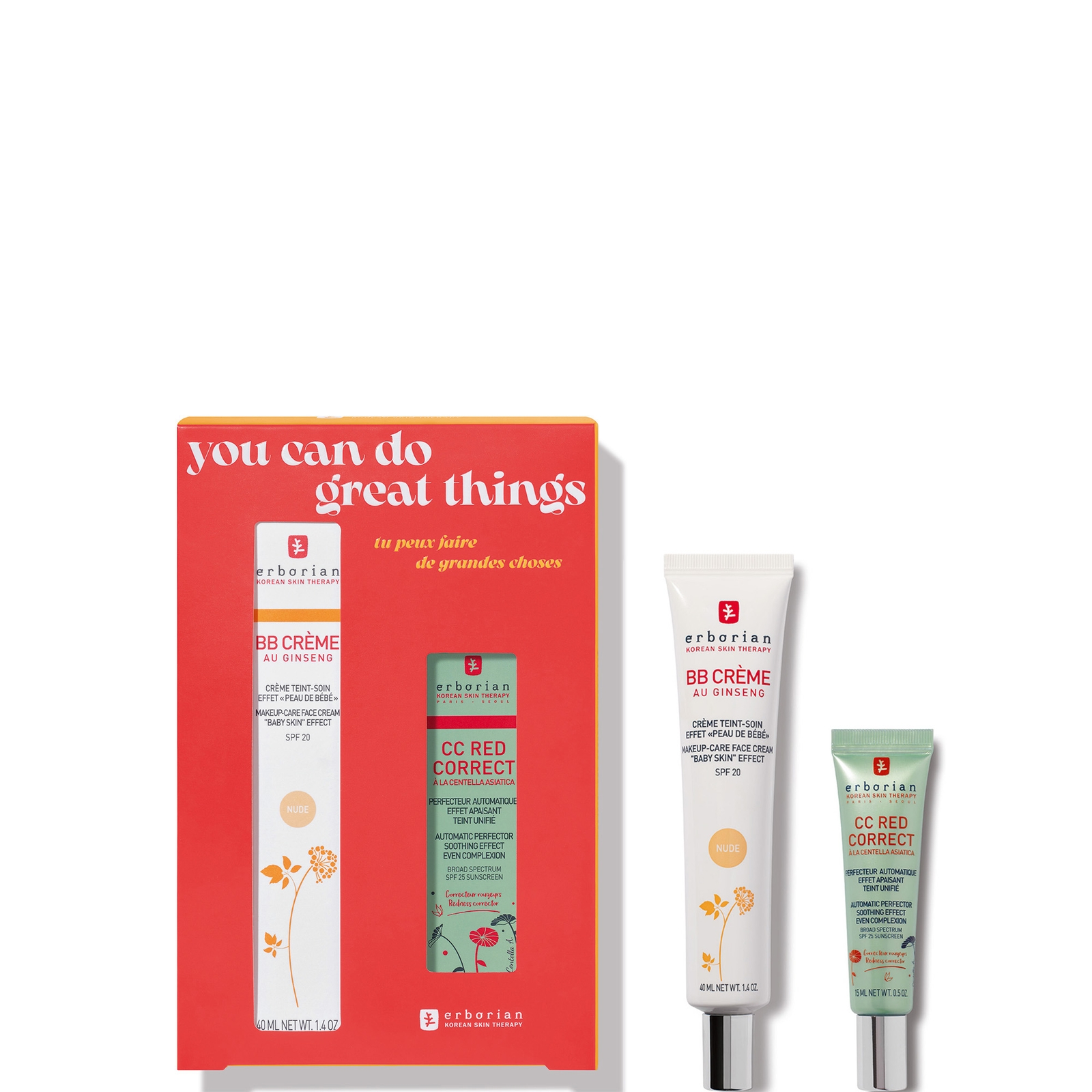 Kit CC Red Correct & BB Cream