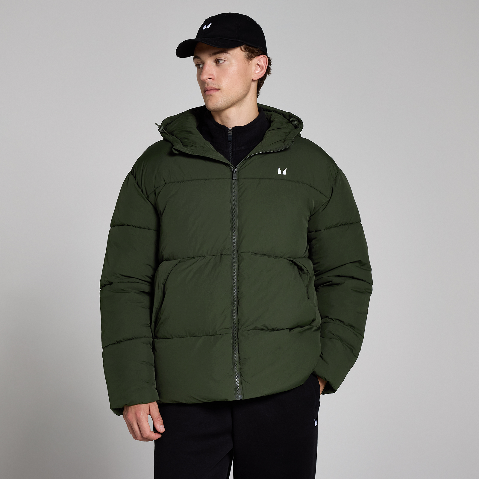 Myprotein UK MP Men's Short Puffer - Forest Green - XXL