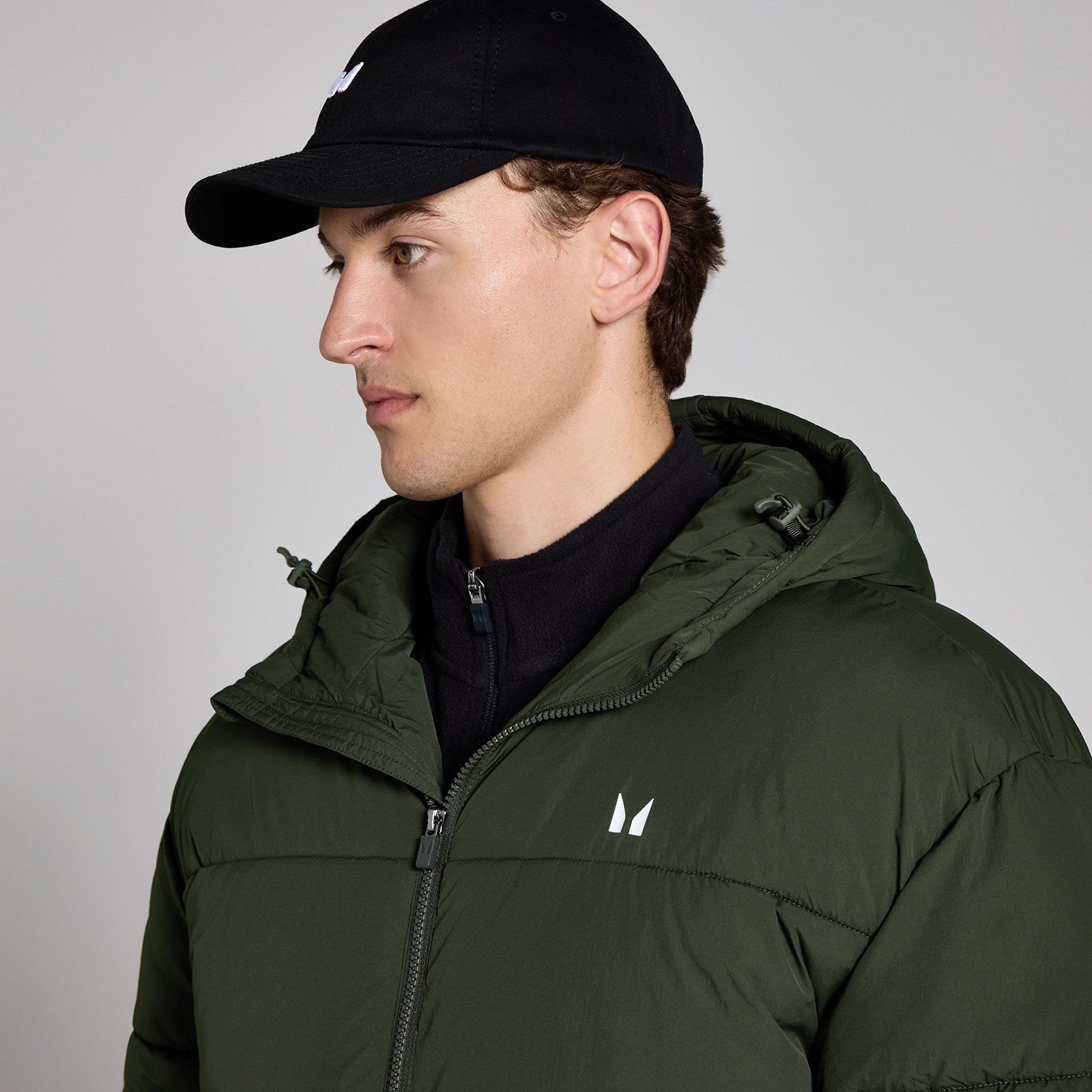 Thumbnail - MP Herren Kurze Steppjacke – Waldgrün - XS