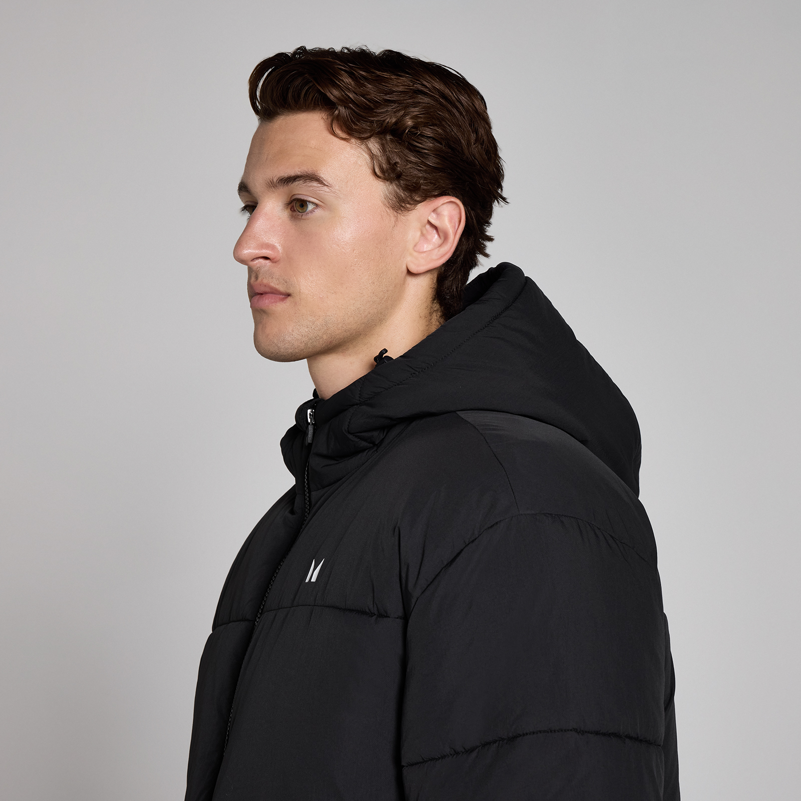 Thumbnail - MP Herren Kurze Steppjacke – Schwarz - XL