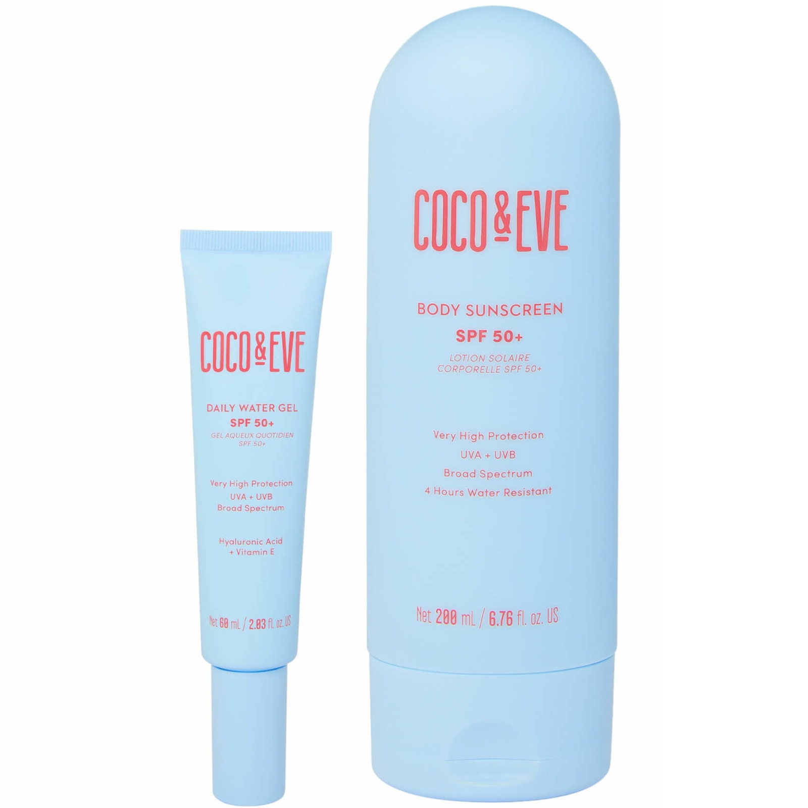 Coco & Eve Face and Body SPF Bundle
