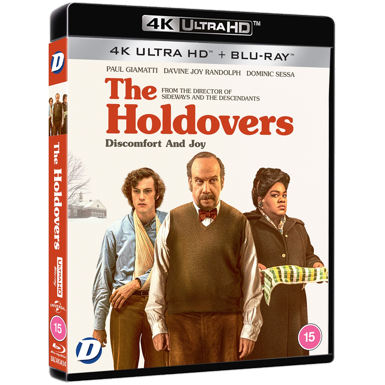 The Holdovers 4K Ultra HD (Includes Blu-ray)