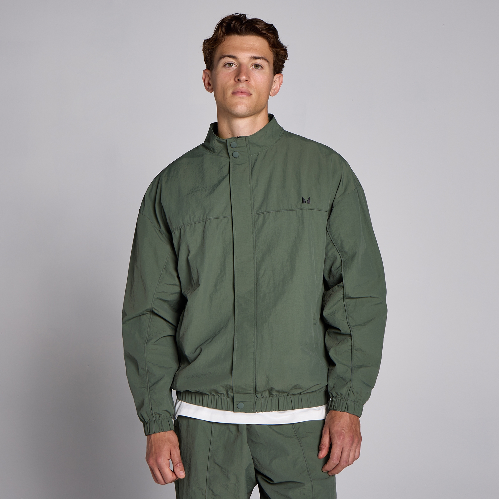 MP Men's Lifestyle Track Jacket - Thyme - L