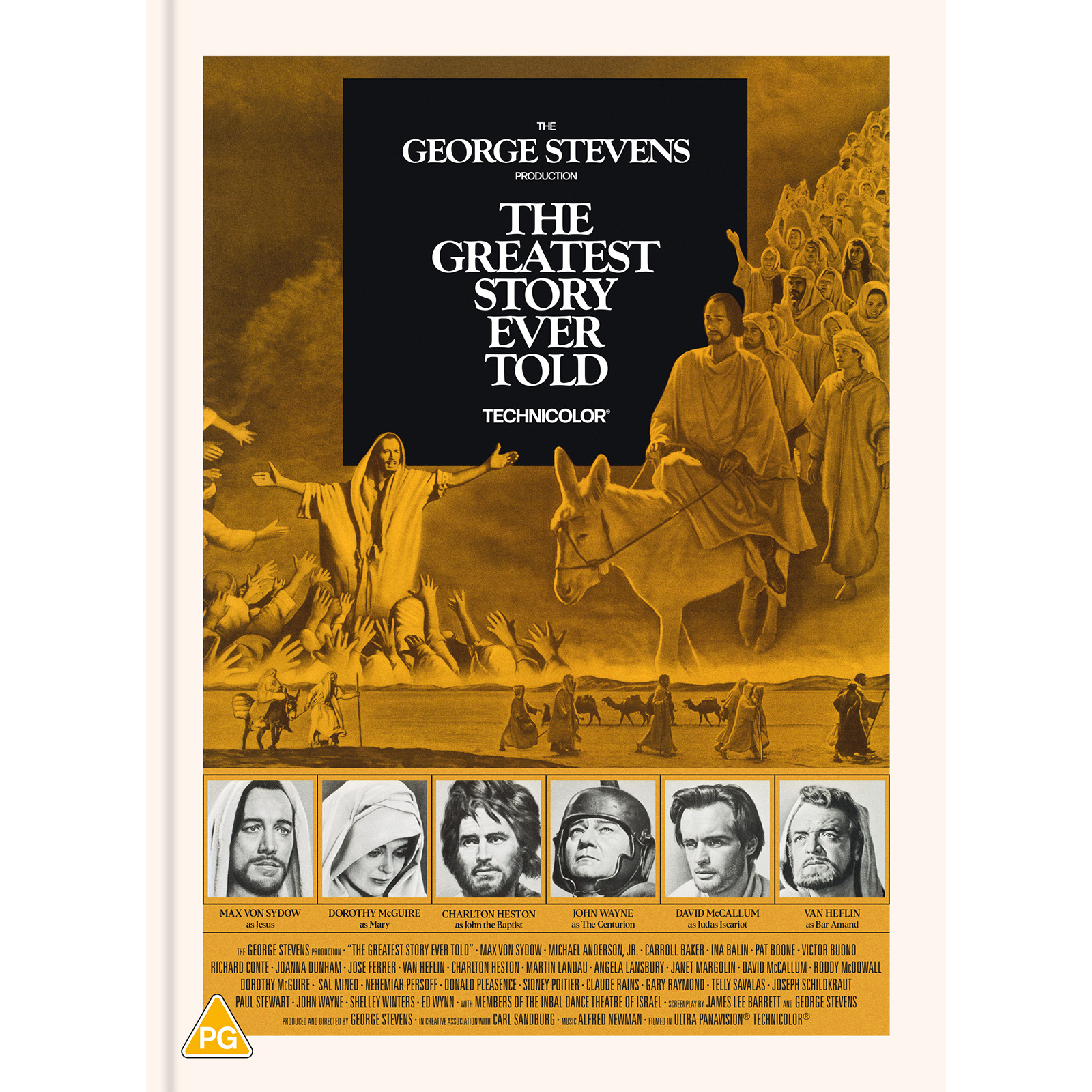 

The Greatest Story Ever Told Blu-Ray & DVD Mediabook