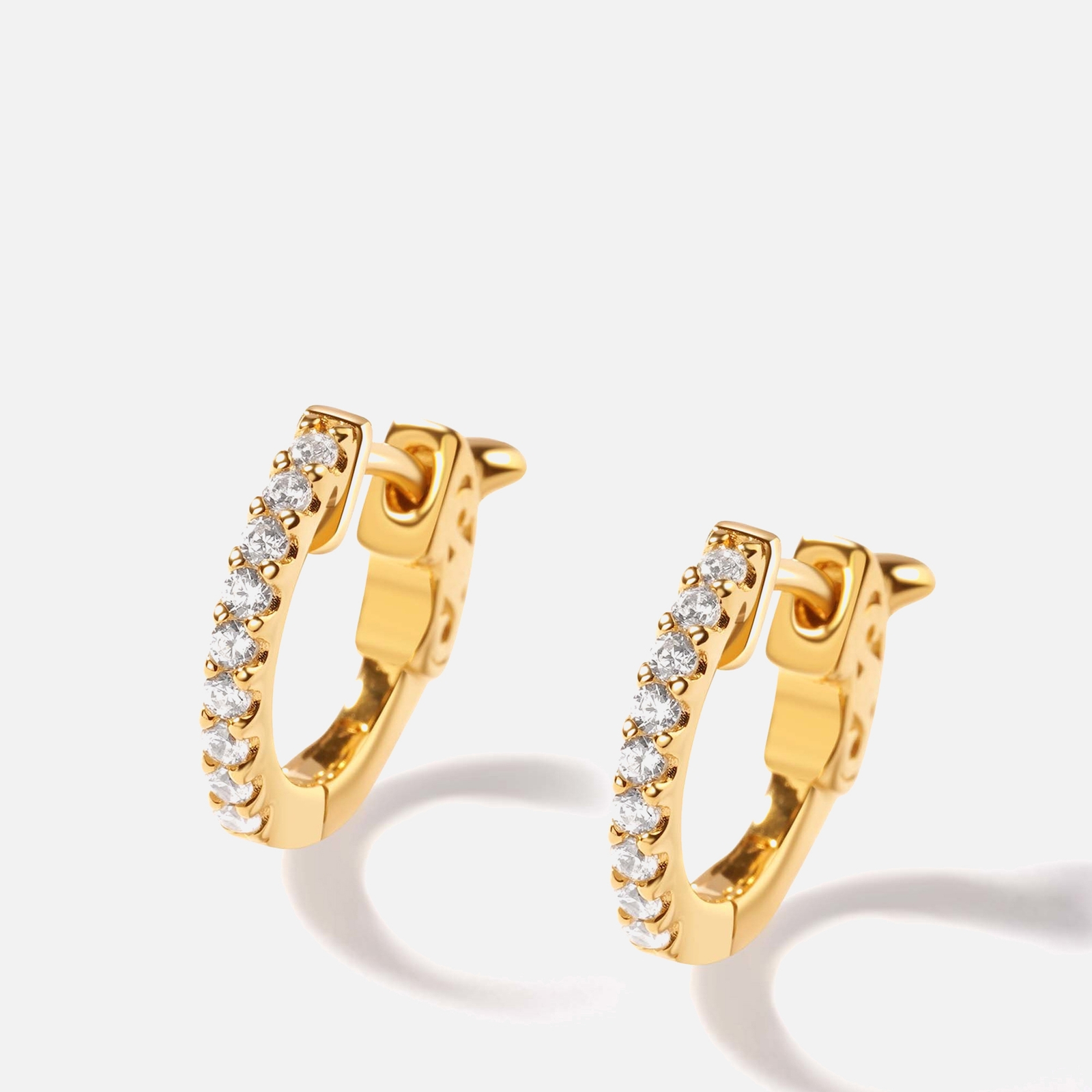 Carat London Women's Baby Hoop Earrings - Gold