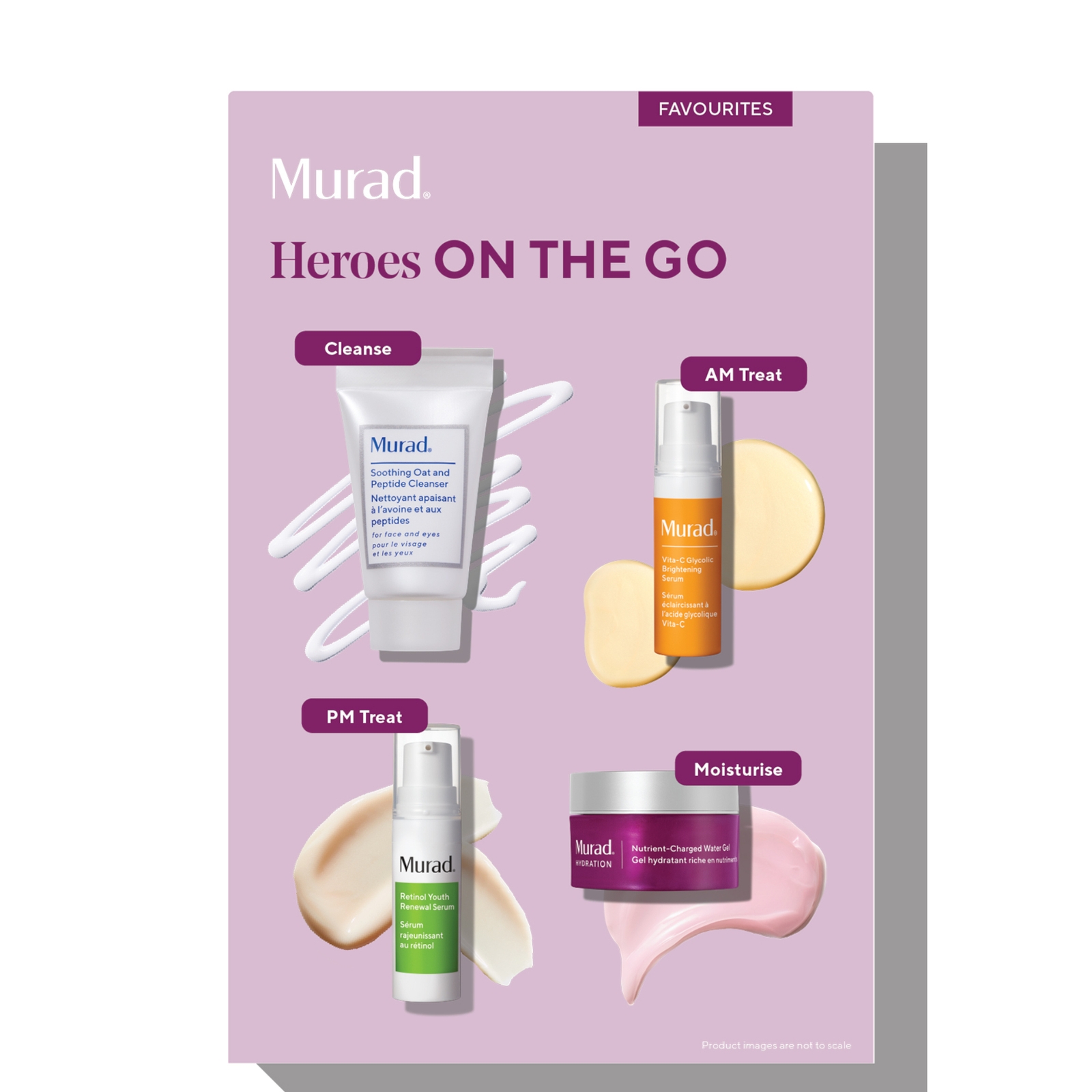 Shop Murad Heroes On The Go Set With Retinol And Vitamin C Serums