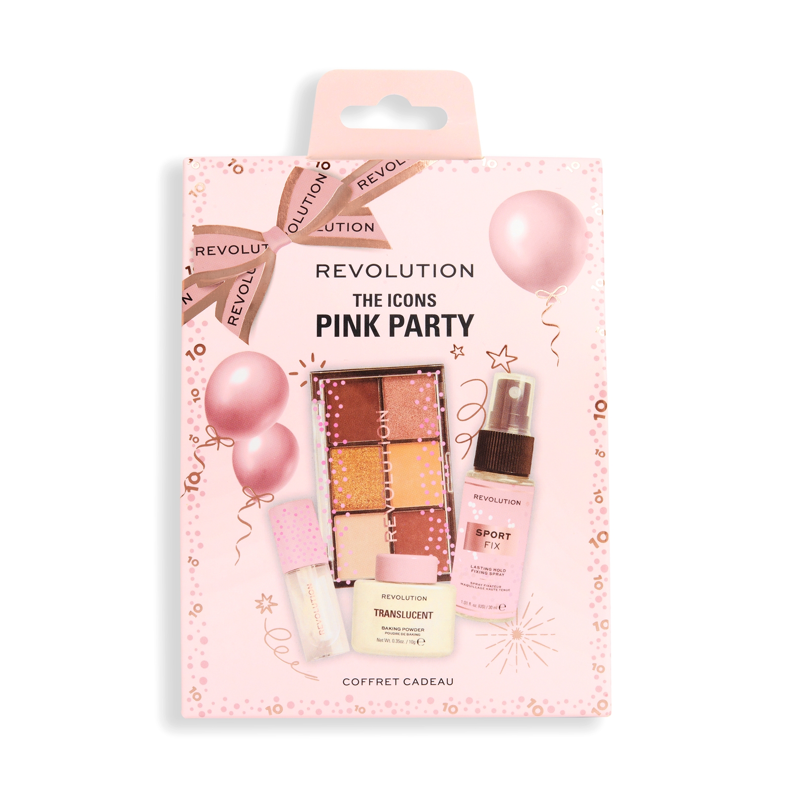 Thumbnail - Makeup Revolution The Icons Minis Set - Pink Party
