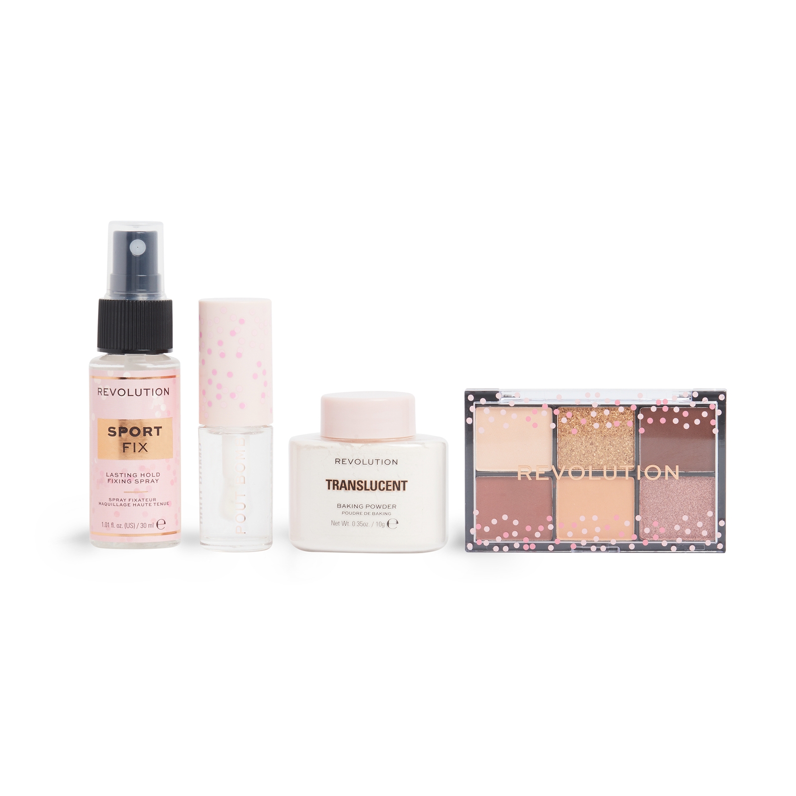 Thumbnail - Makeup Revolution The Icons Minis Set - Pink Party