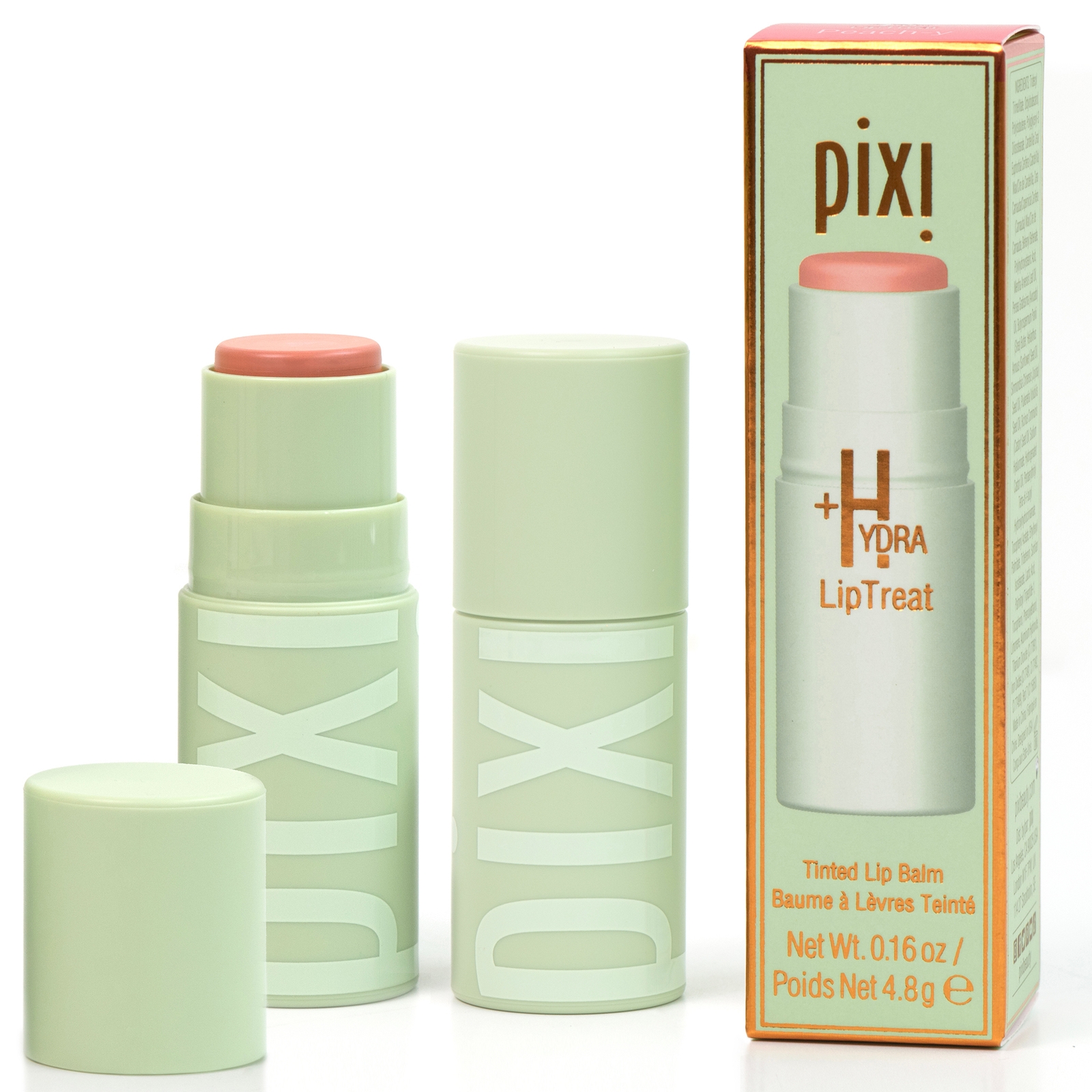 PIXI +Hydra LipTreat Balm 4.8g (Various Shades) - Peach-y