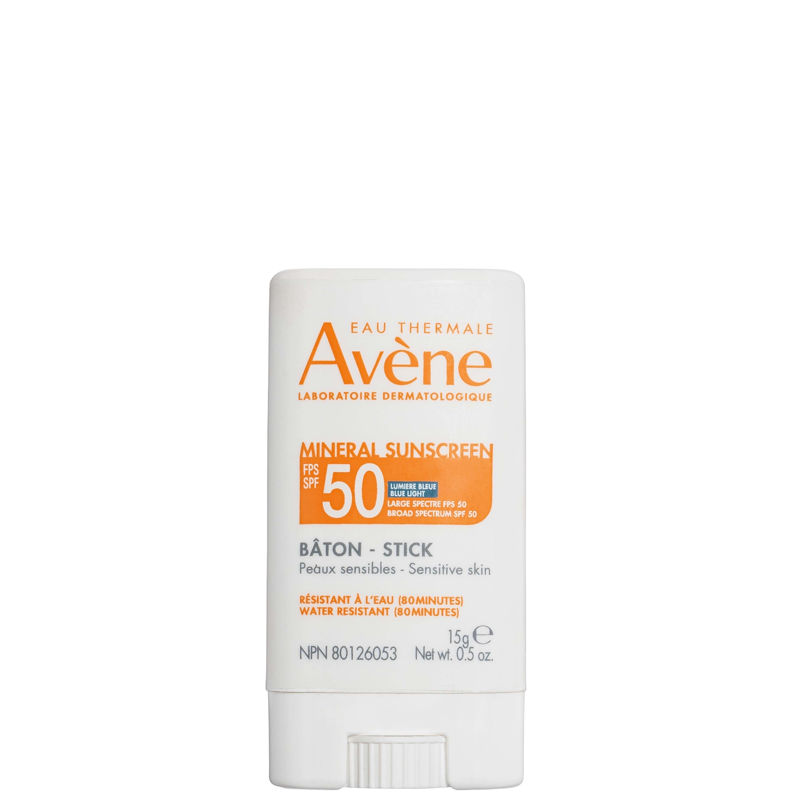 Avene Mineral Sunscreen Stick Spf 50 14ml In White