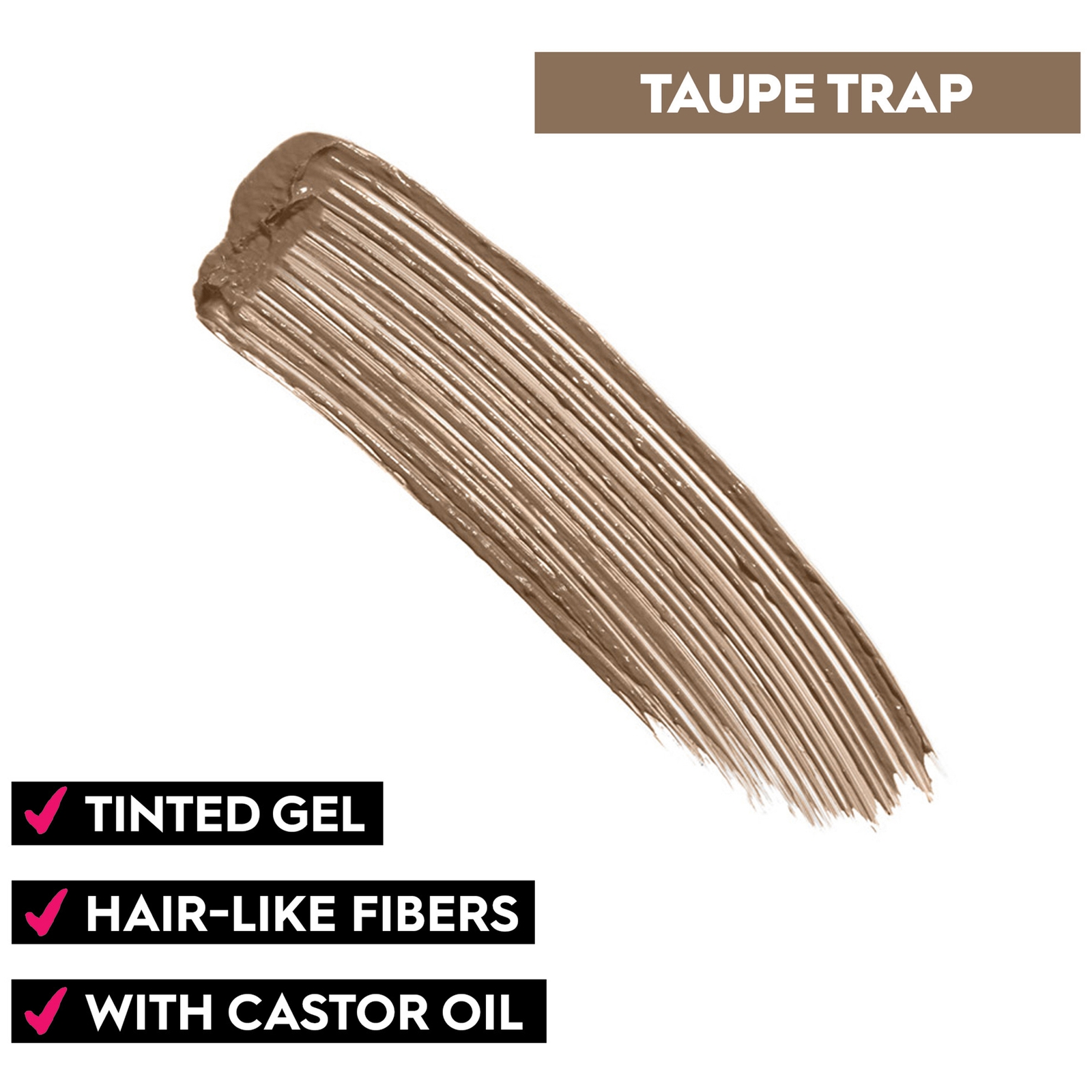 Thumbnail - Urban Decay Big Bush Brow Gel 6.1ml (Various Shades) - Taupe Trap