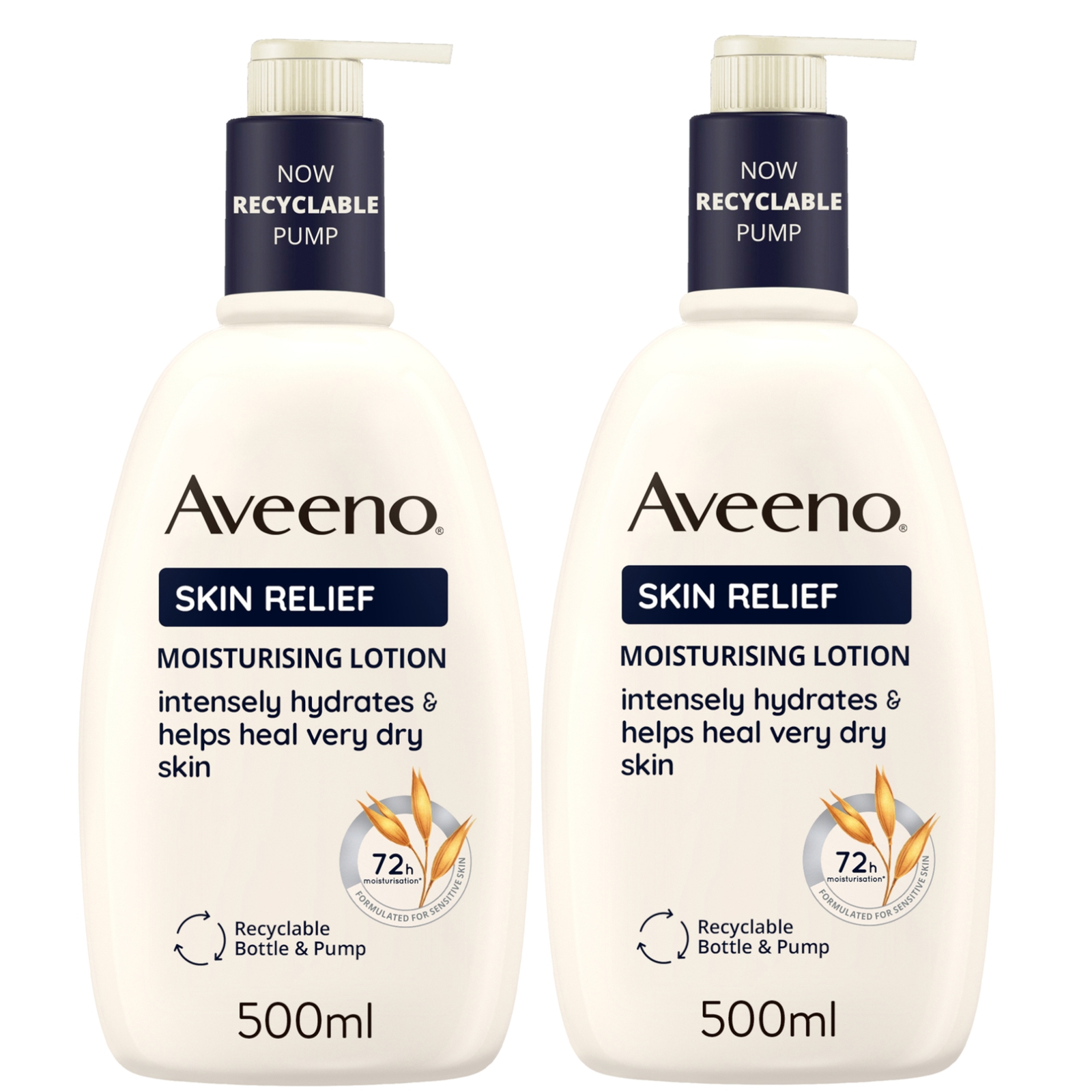 

Aveeno Skin Relief Lotion Duo for Intense Hydration 1L Mega Bundle