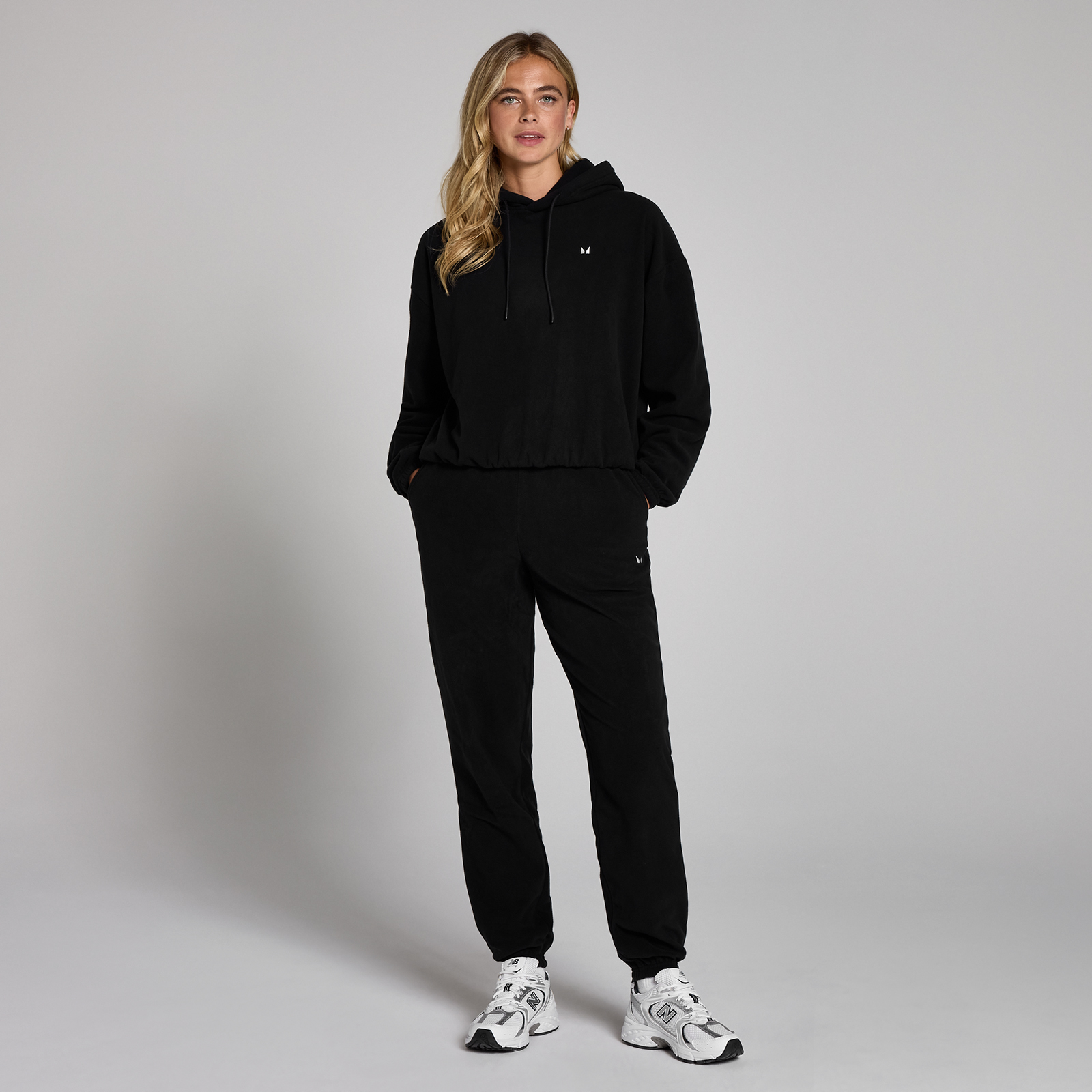 Thumbnail - MP Damen Fleece-Kapuzenpulli – Schwarz - XS