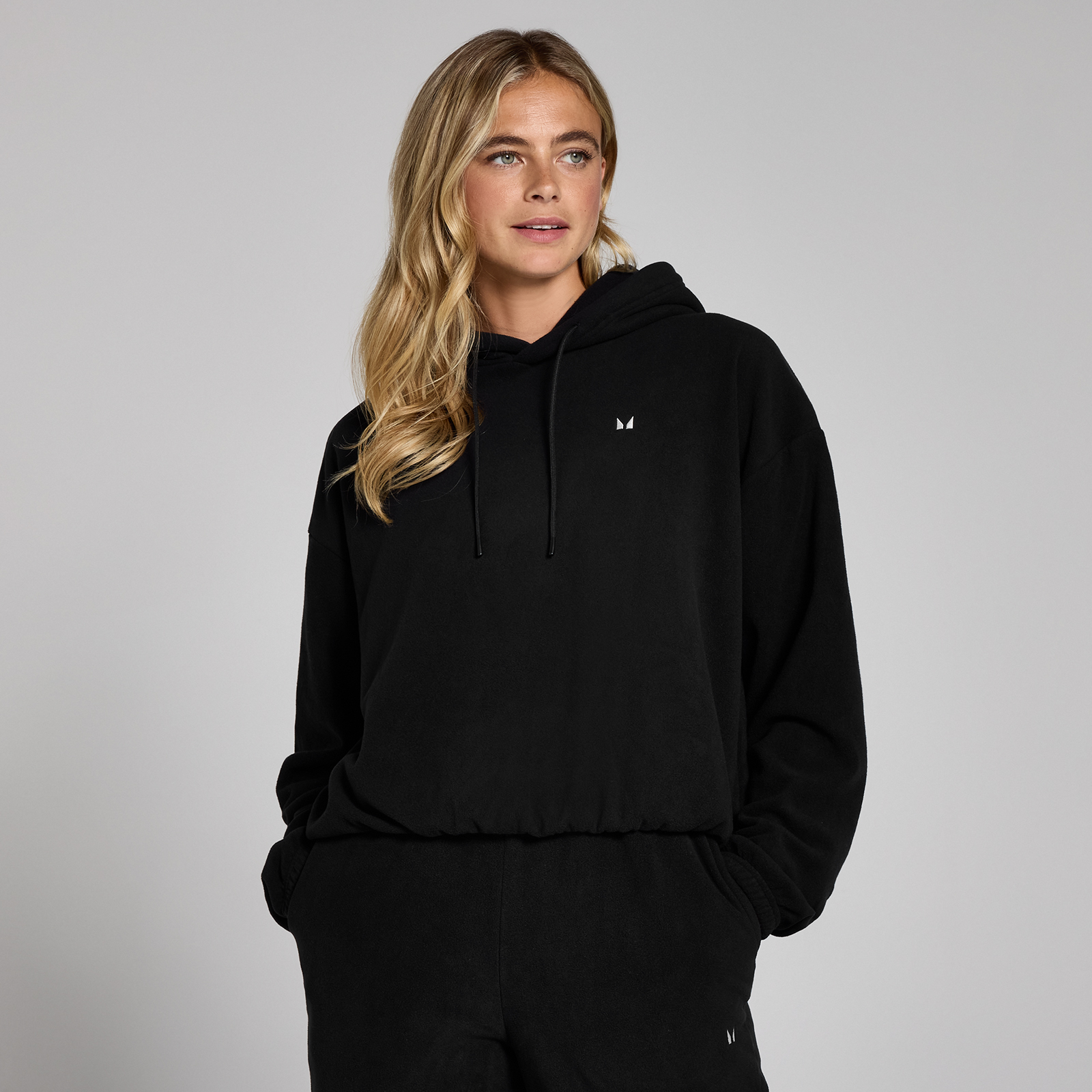 MP Women's Fleece Hoodie - Black - XL