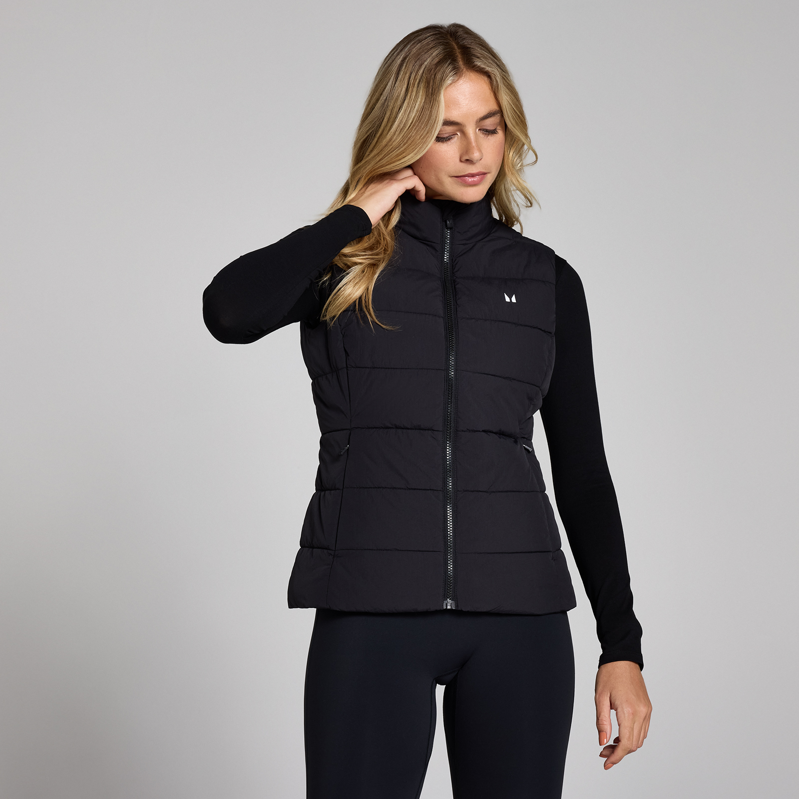 MP Women's Lightweight Puffer Gilet - Black - XS