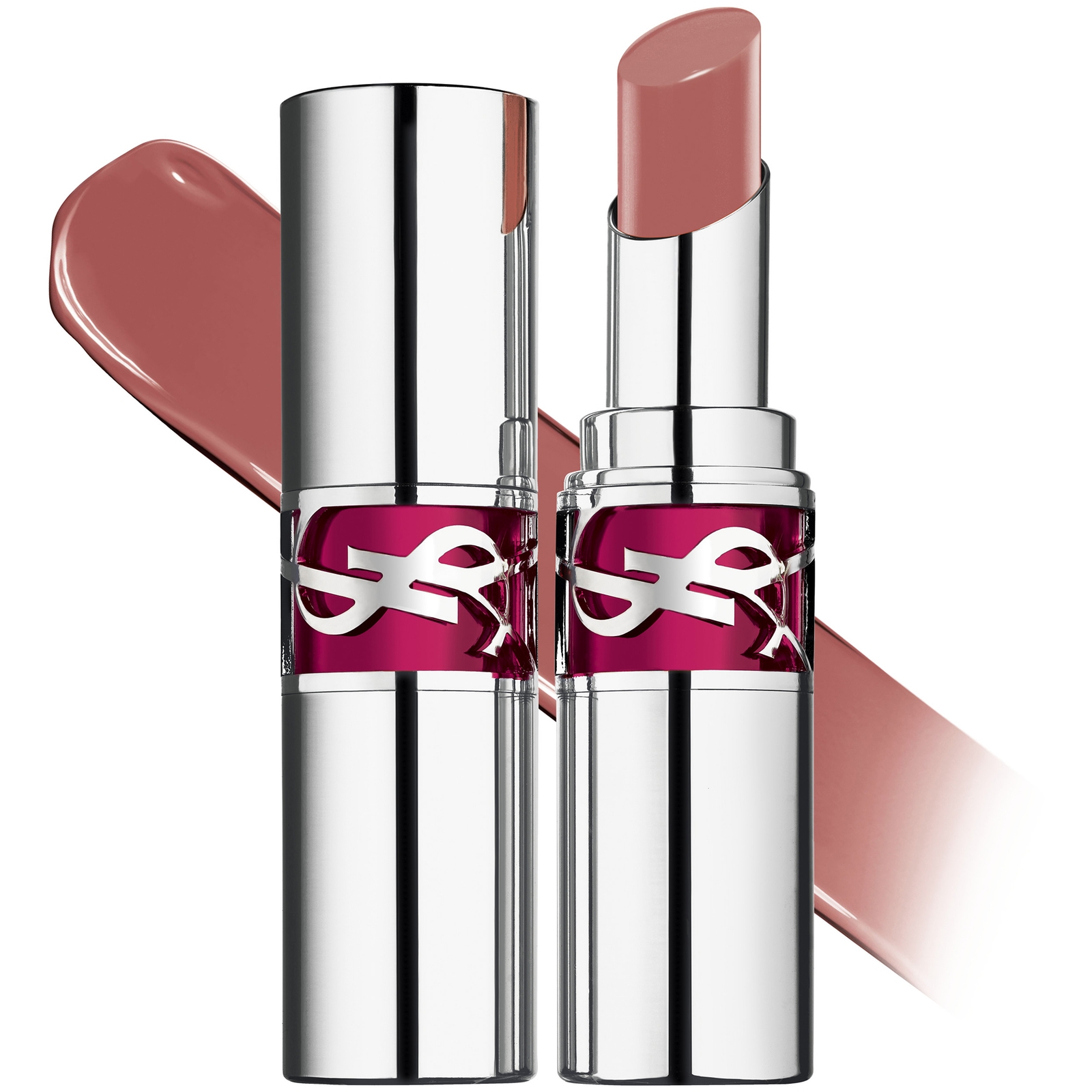 Ysl Yves Saint Laurent Rouge Volupte Candy Glaze Lip Gloss 3.2ml (various Shades) - 15 Showcase Nude In Glaze 15