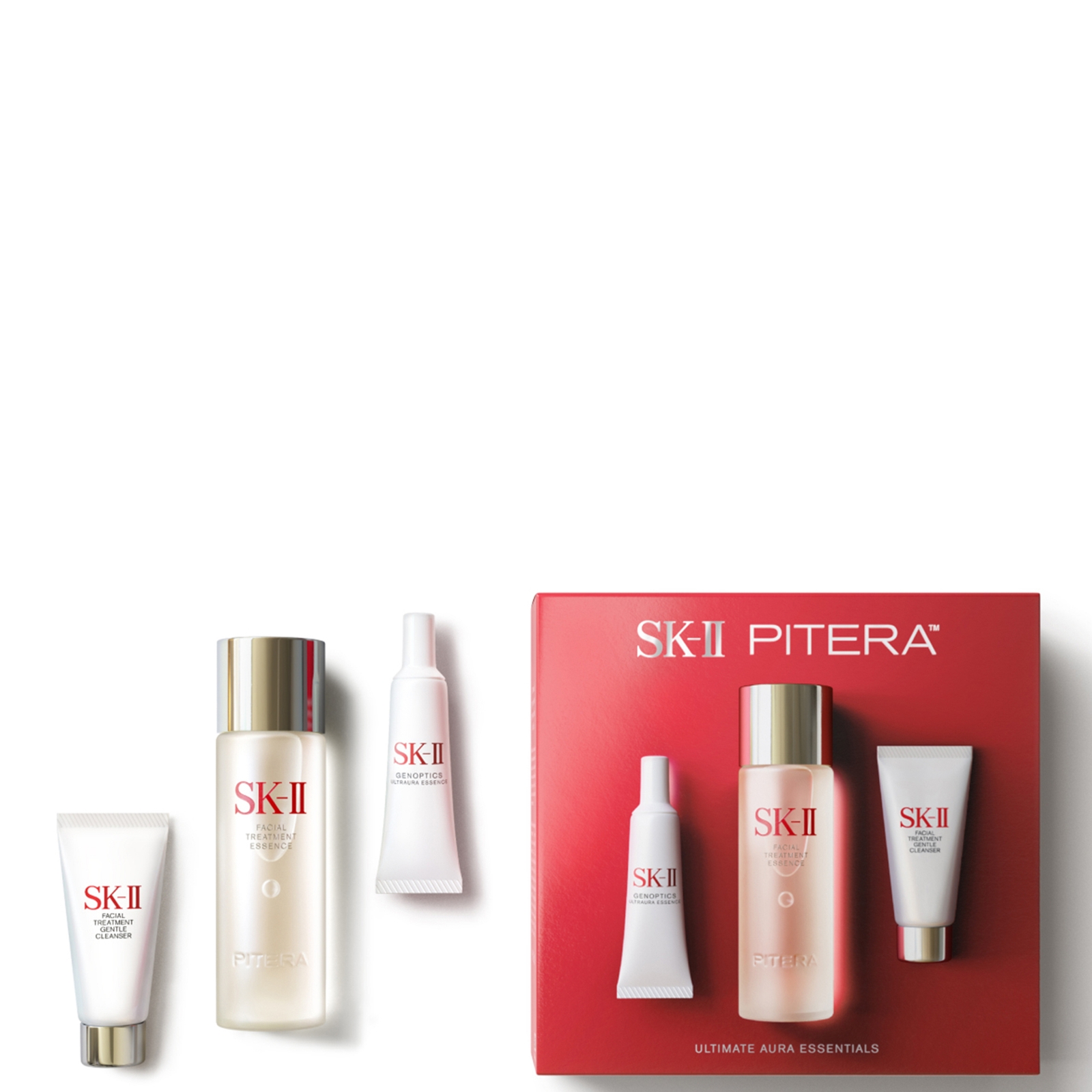 Sk-ii Ultimate Aura Essentials Kit In White