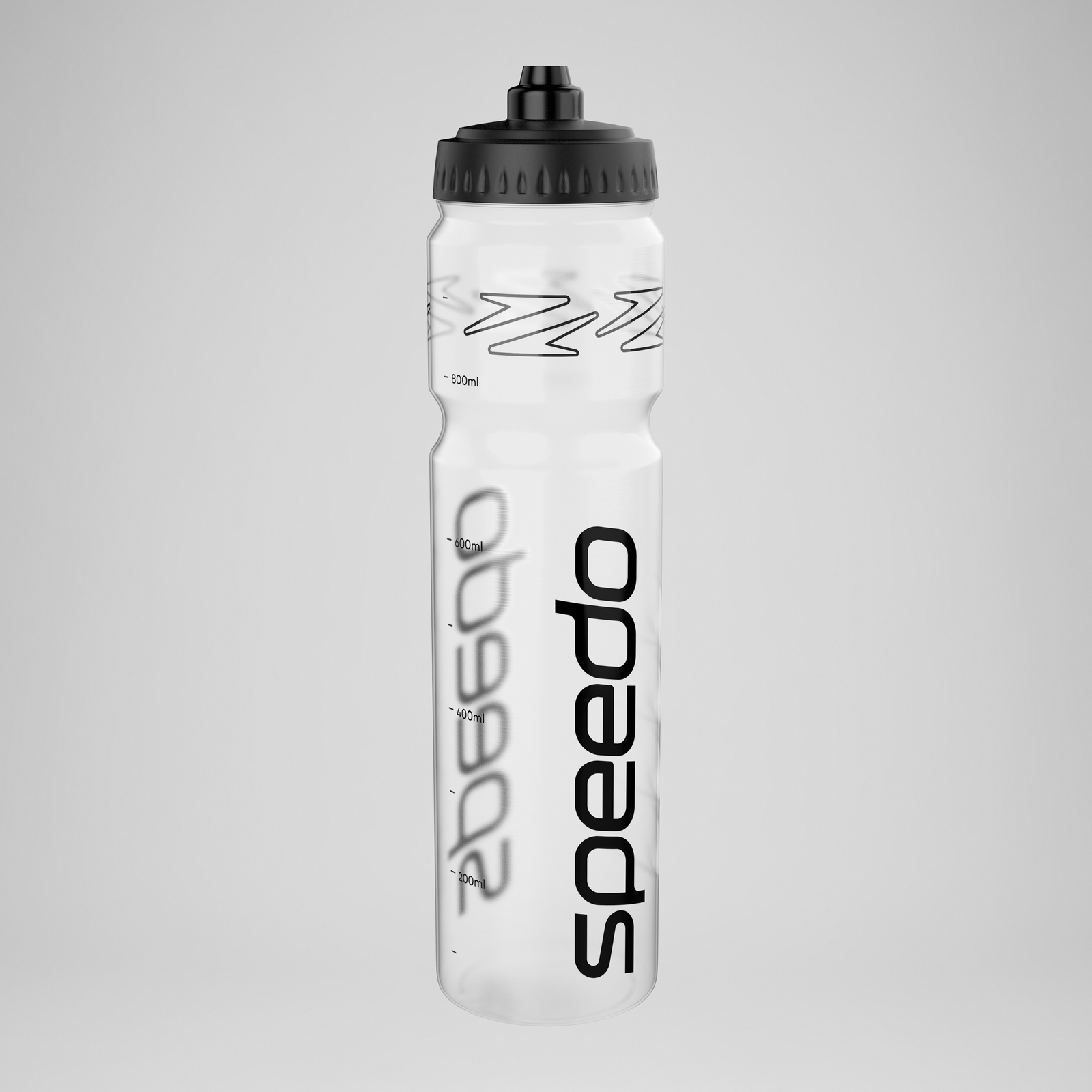 Speedo 1LTR Water Bottle Clear