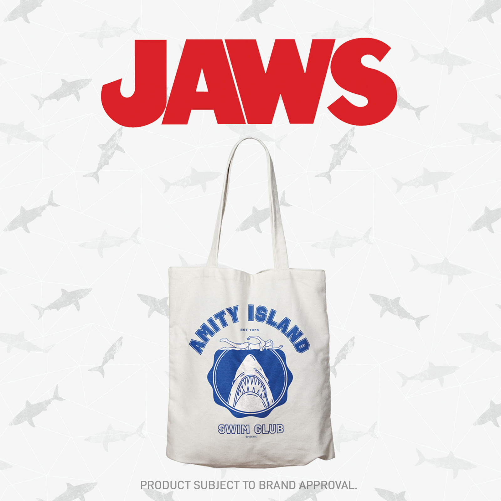 Click to view product details and reviews for Jaws Amity Island Tote Bag By Fanattik.