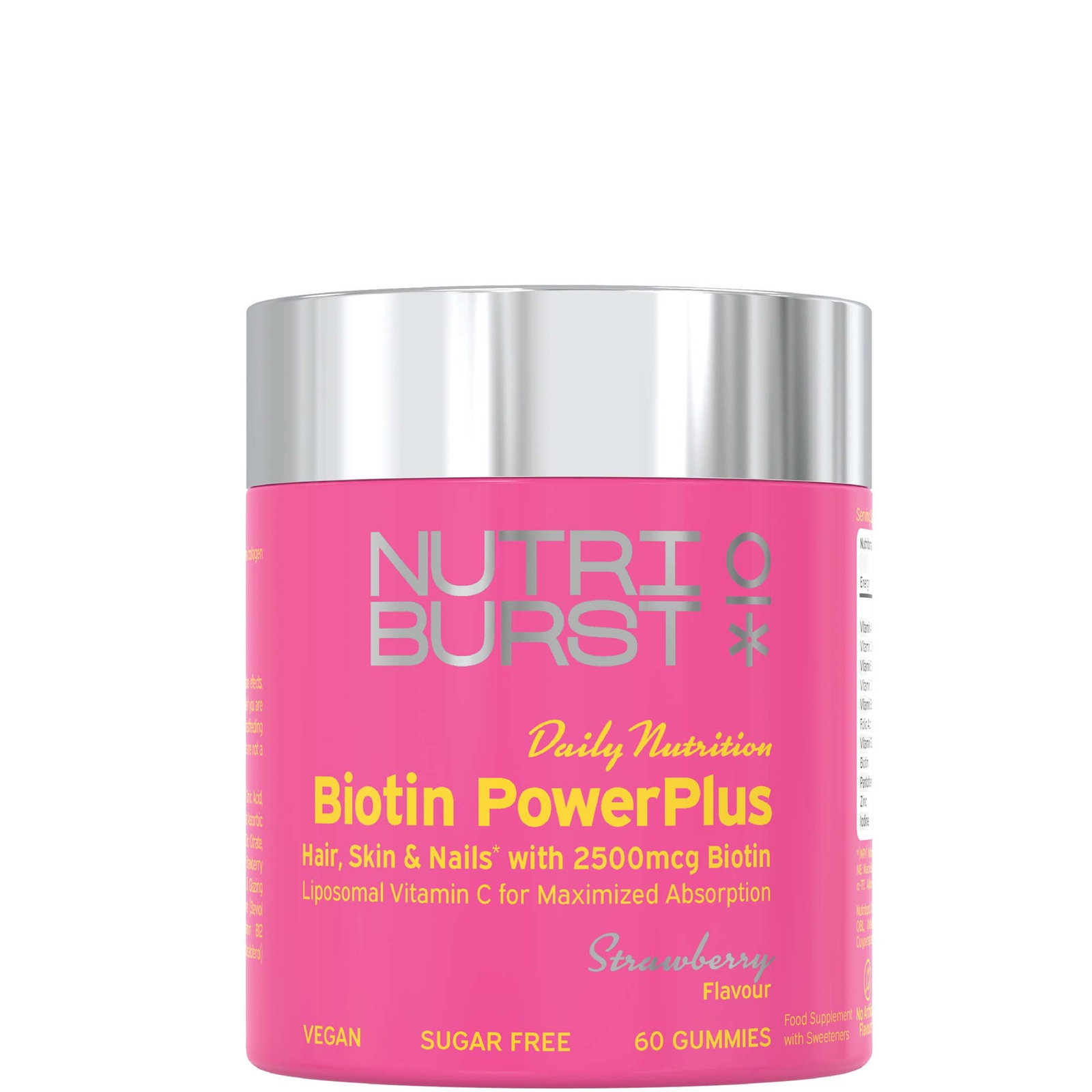 

Nutriburst Biotin PowerPlus - 60 Gummies