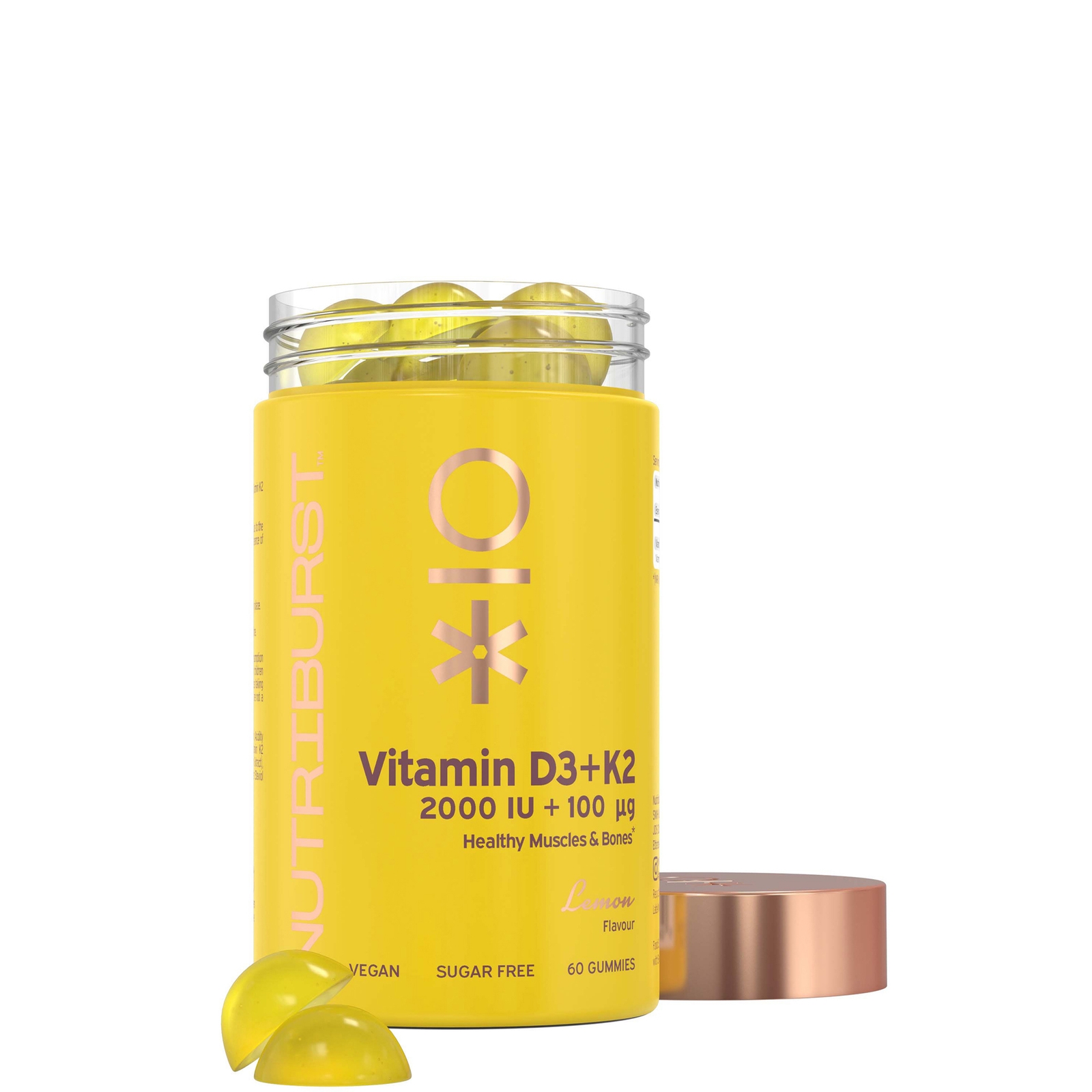 

Nutriburst Vitamin D3 + K2 60 Gummies