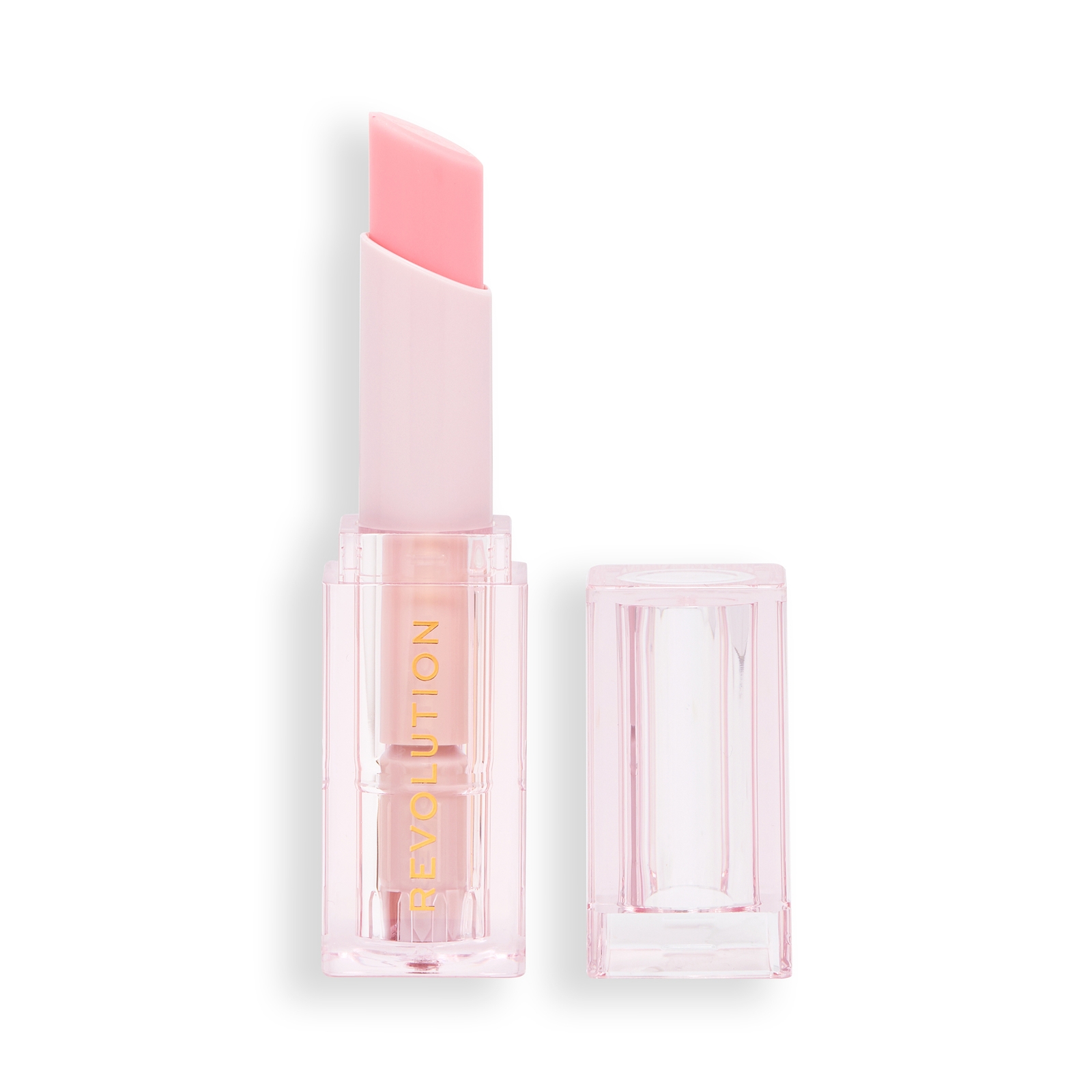 Image of Makeup Revolution Mood Switch Aura Lip Balm 2.5ml (Various Shades) - Kiss Pink