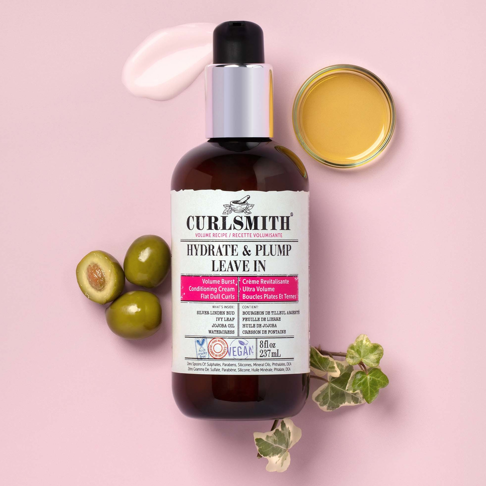 Thumbnail - Curlsmith Hydrate & Plump Leave-in Conditioner 237ml