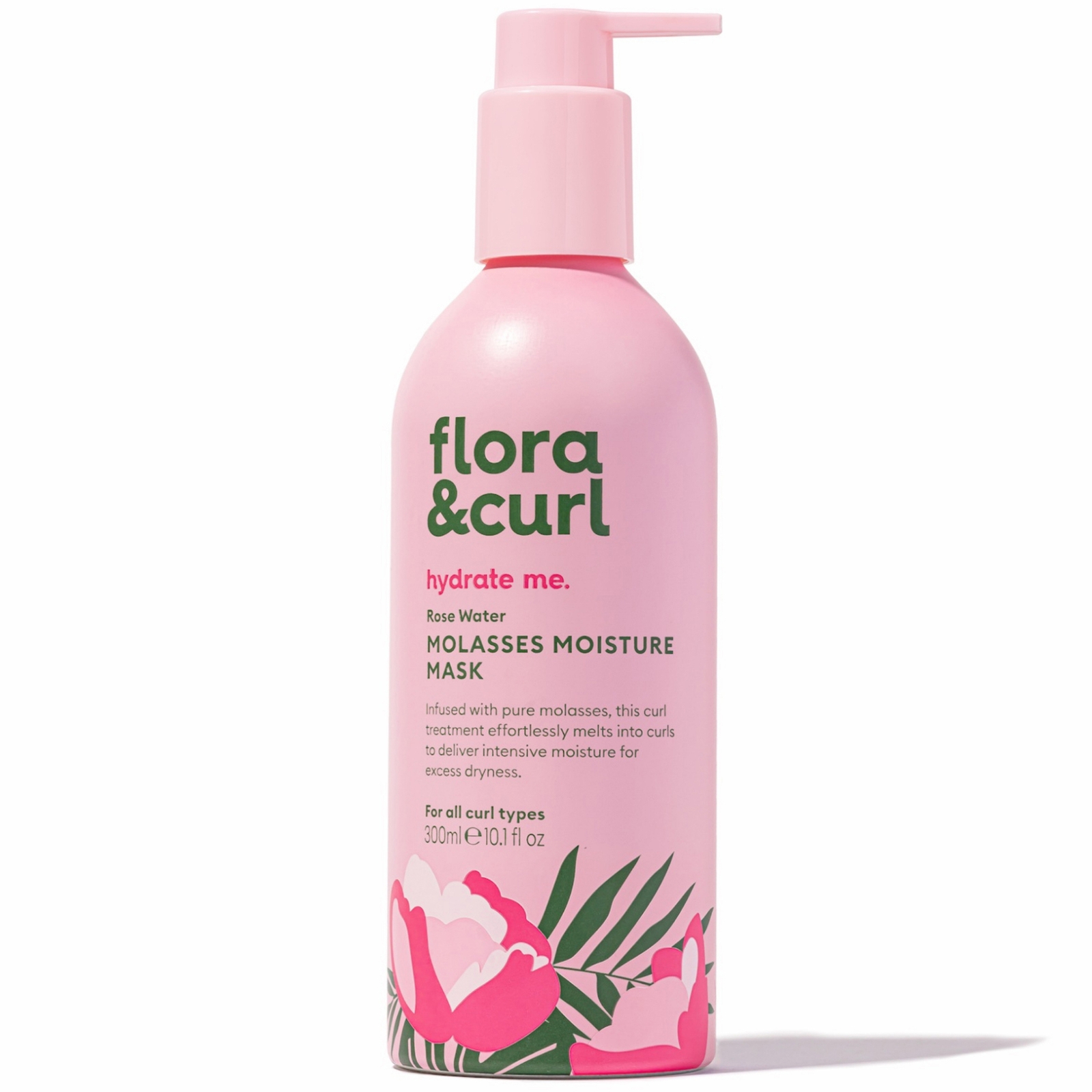 Image of Flora & Curl Rose Water Molasses Moisture Mask 300ml051