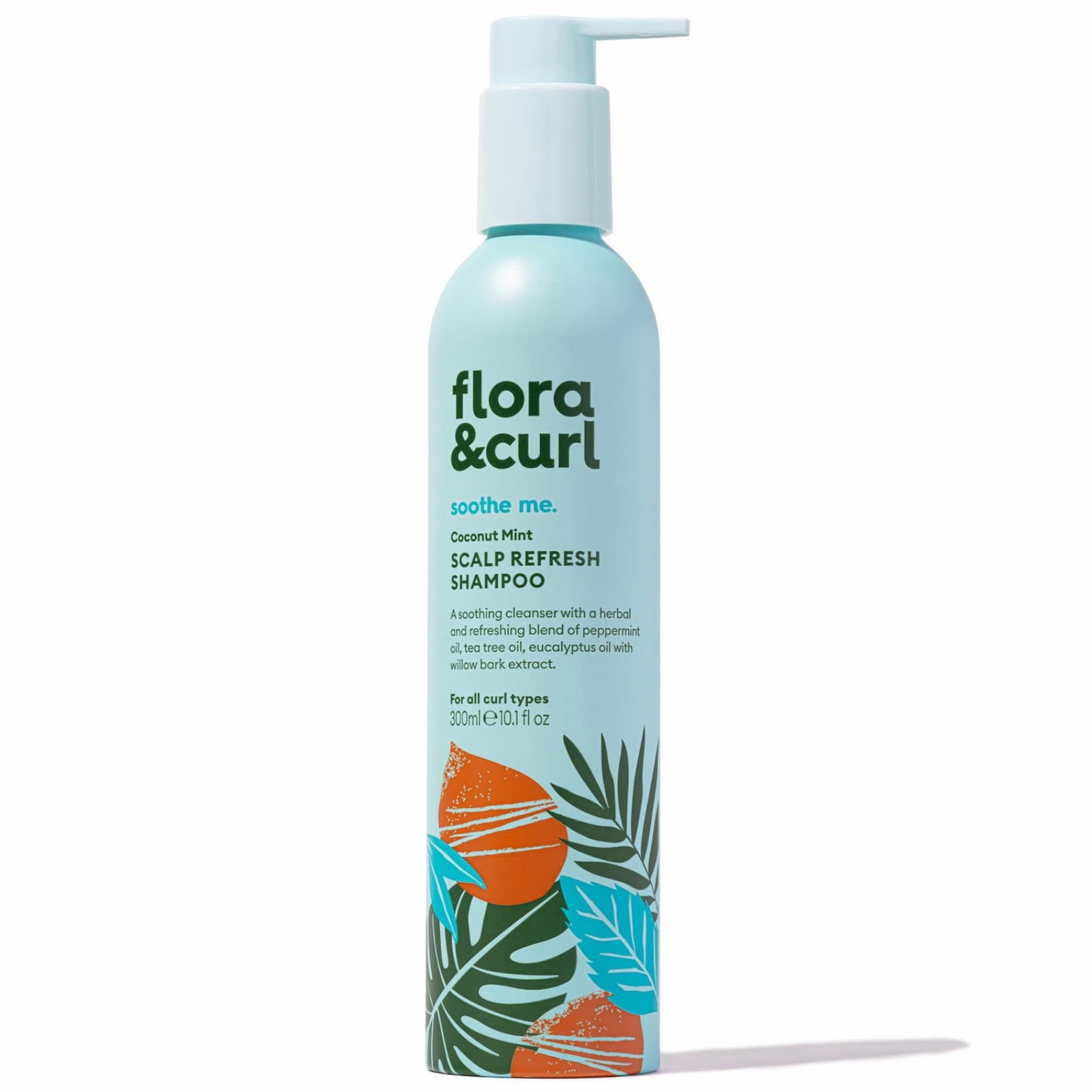 

Flora & Curl Coconut Mint Scalp Refresh Shampoo 300ml