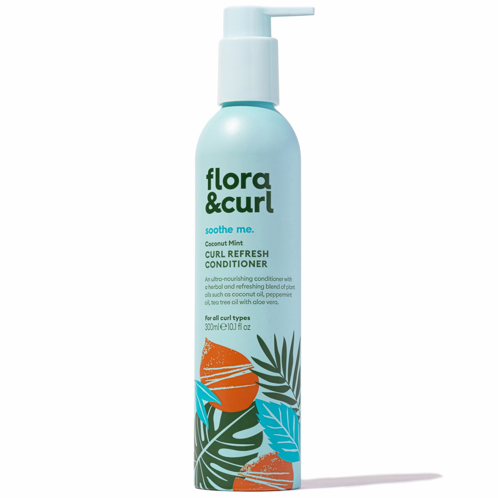

Flora & Curl Coconut Mint Curl Refresh Conditioner 300ml