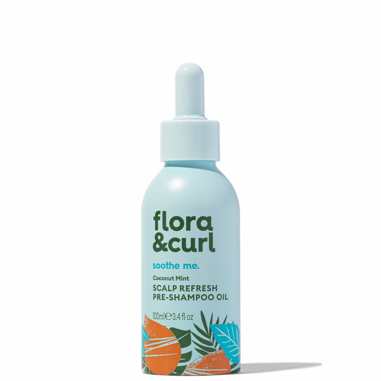 

Flora & Curl Coconut Mint Scalp Refresh Pre-Shampoo Oil 100ml