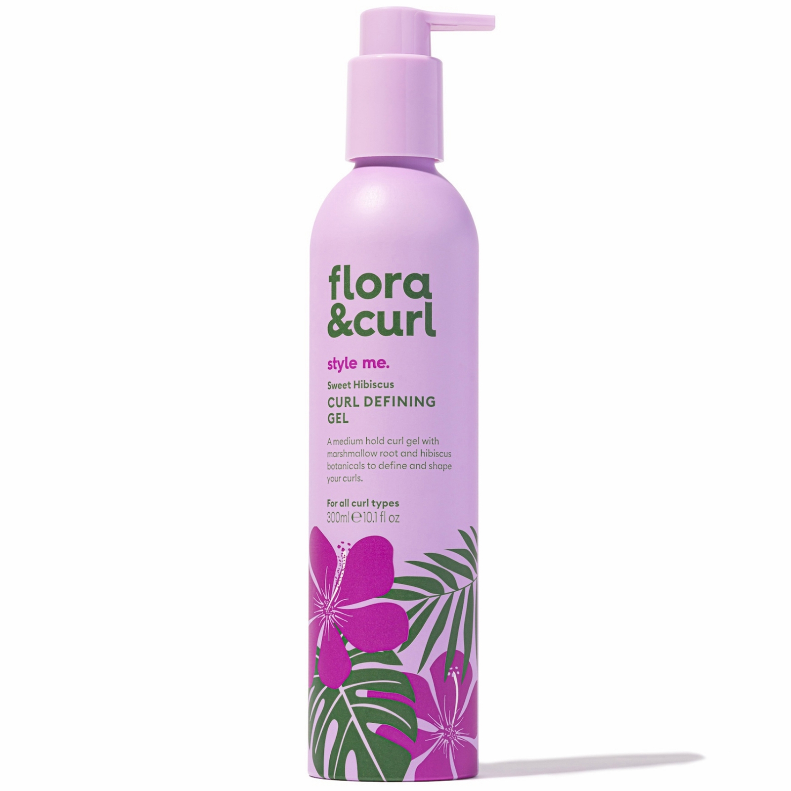 Shop Flora & Curl Sweet Hibiscus Curl Defining Gel 300ml