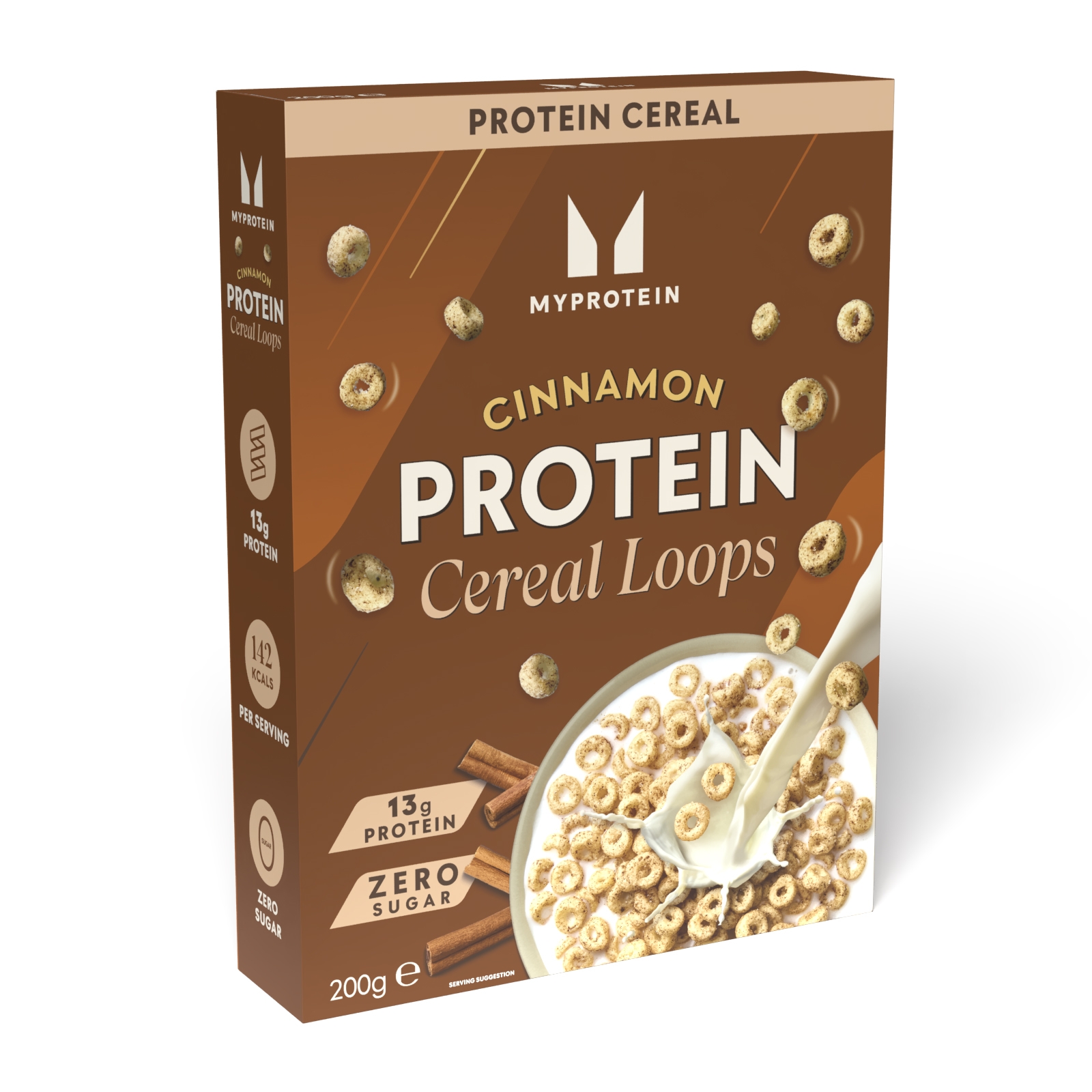 Myprotein UK MyProtein Protein Cereal Loops - 200g - Cinnamon