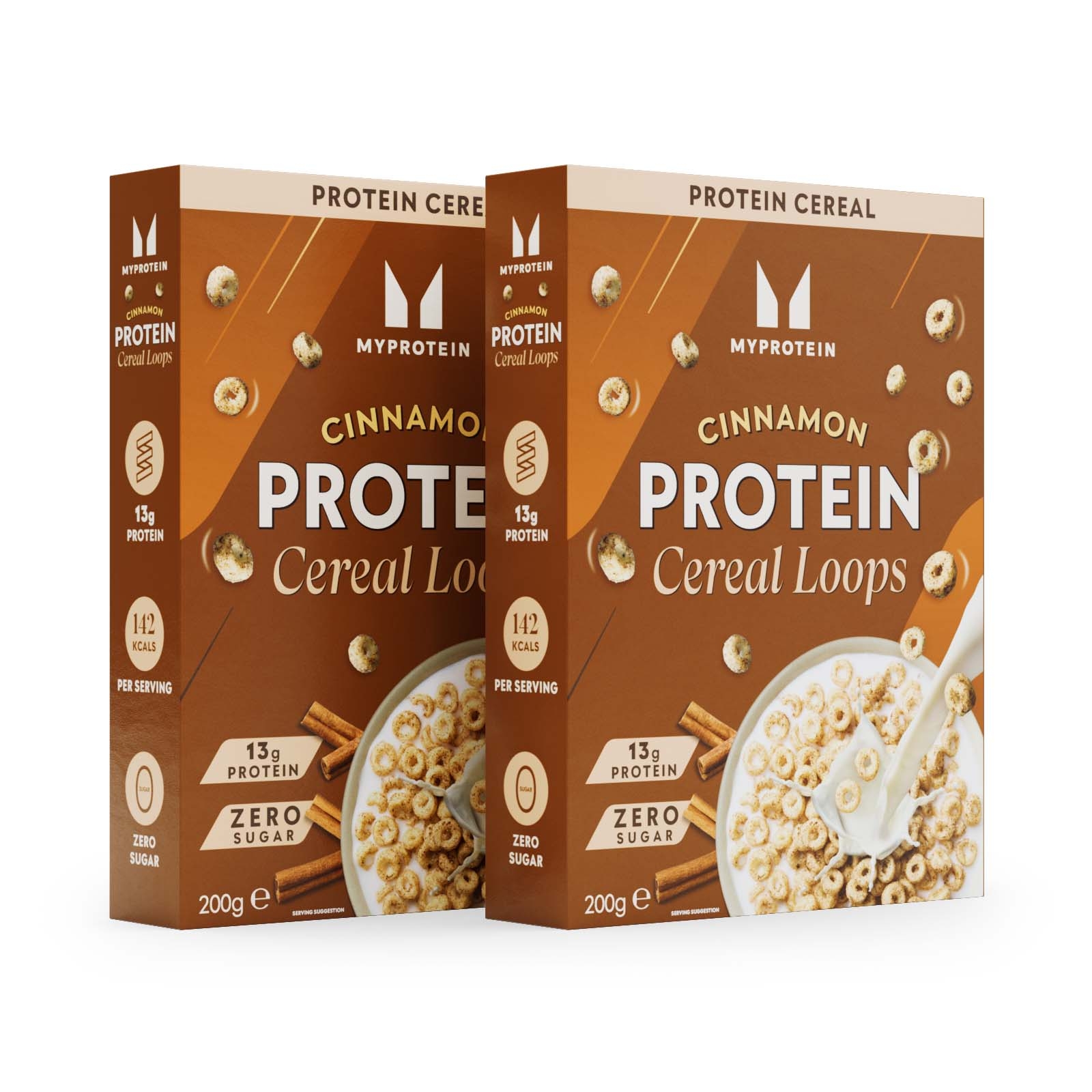 Myprotein UK MyProtein Protein Cereal Loops - 2 x 200g - Cinnamon